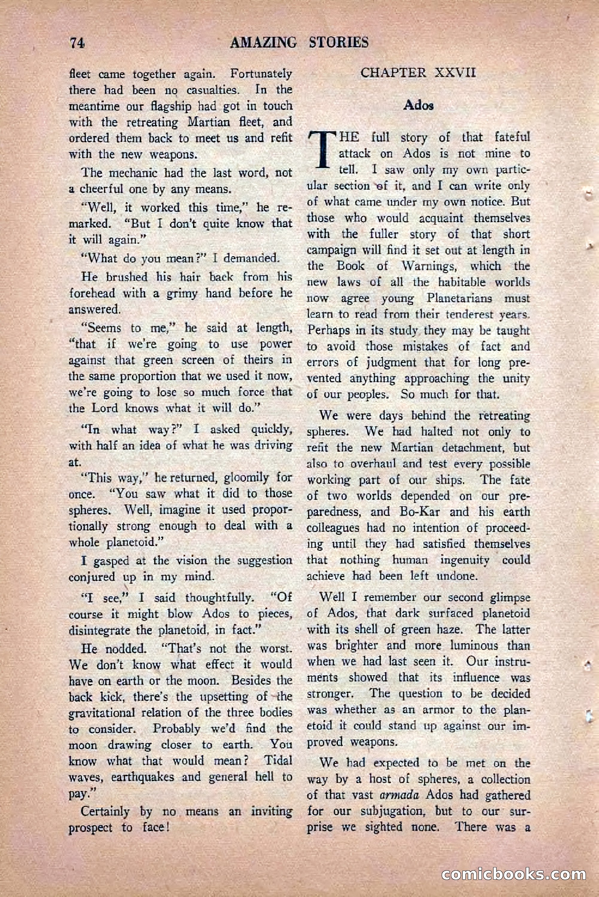Amazing Stories, May 1934 — page 76 of 148