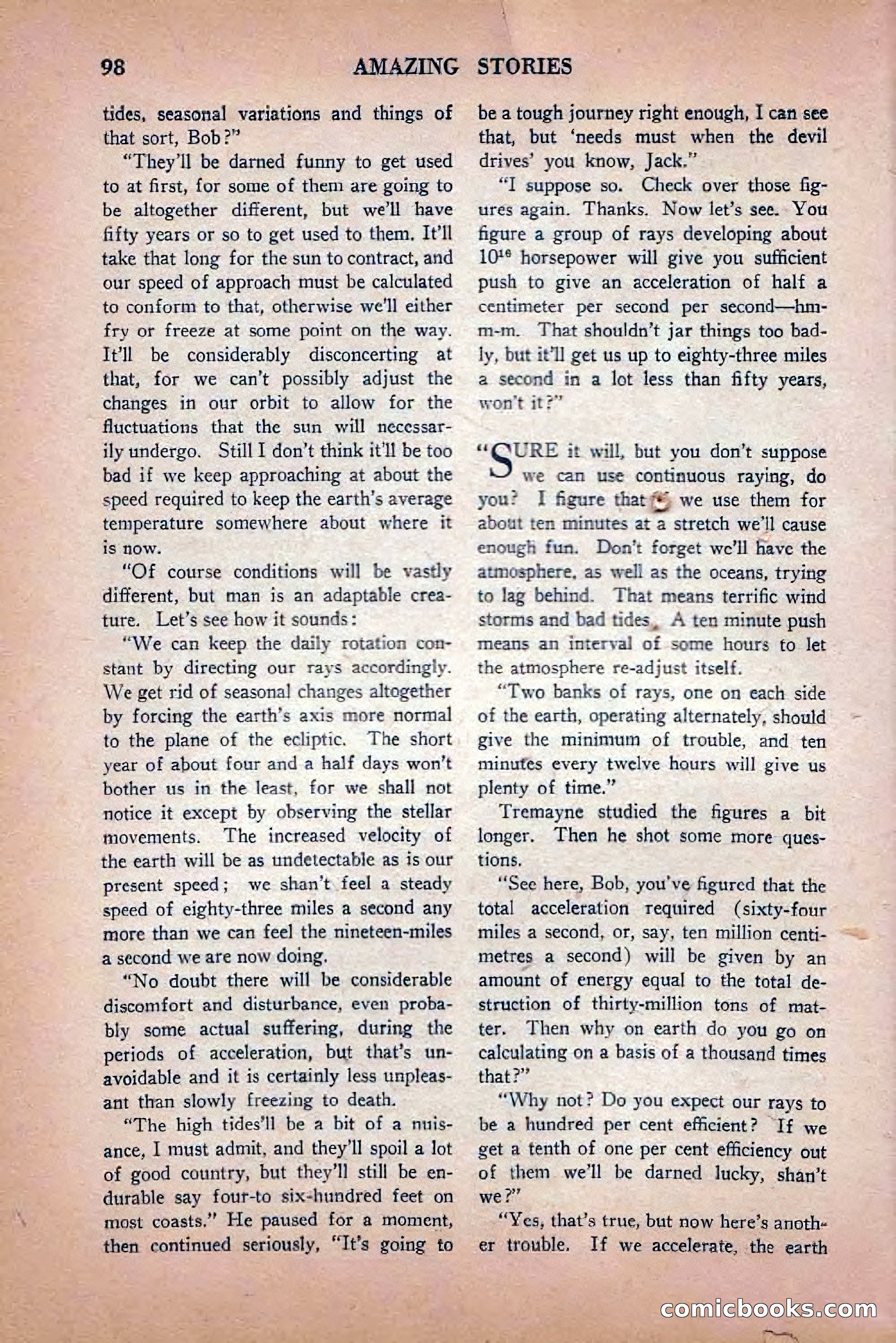 Amazing Stories, May 1934 — page 100 of 148