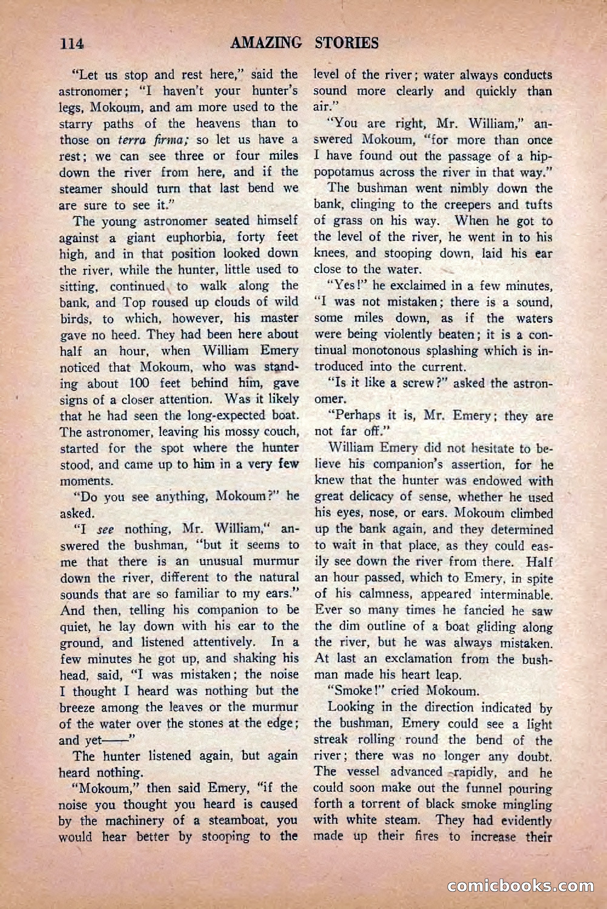 Amazing Stories, May 1934 — page 116 of 148