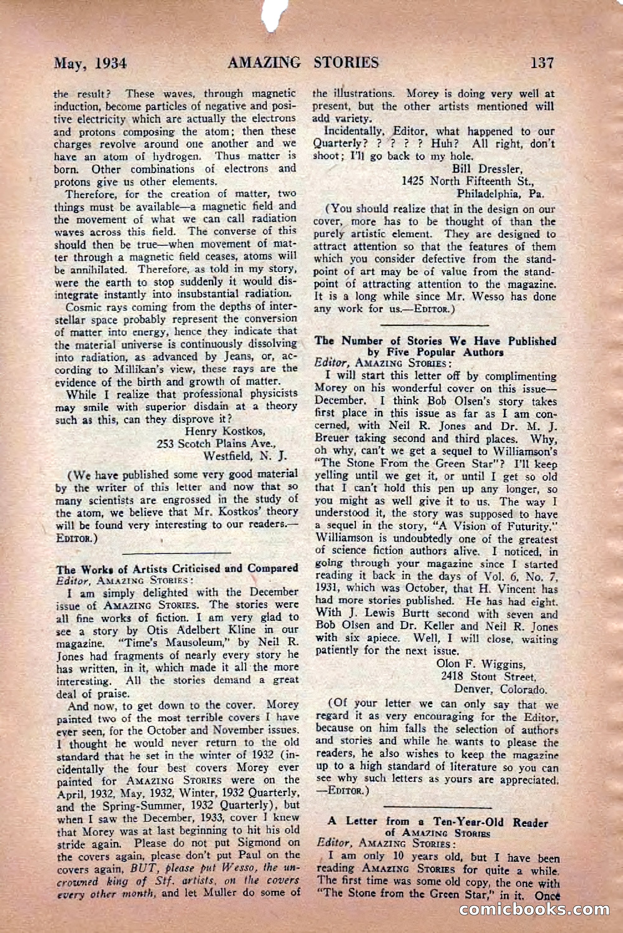 Amazing Stories, May 1934 — page 139 of 148
