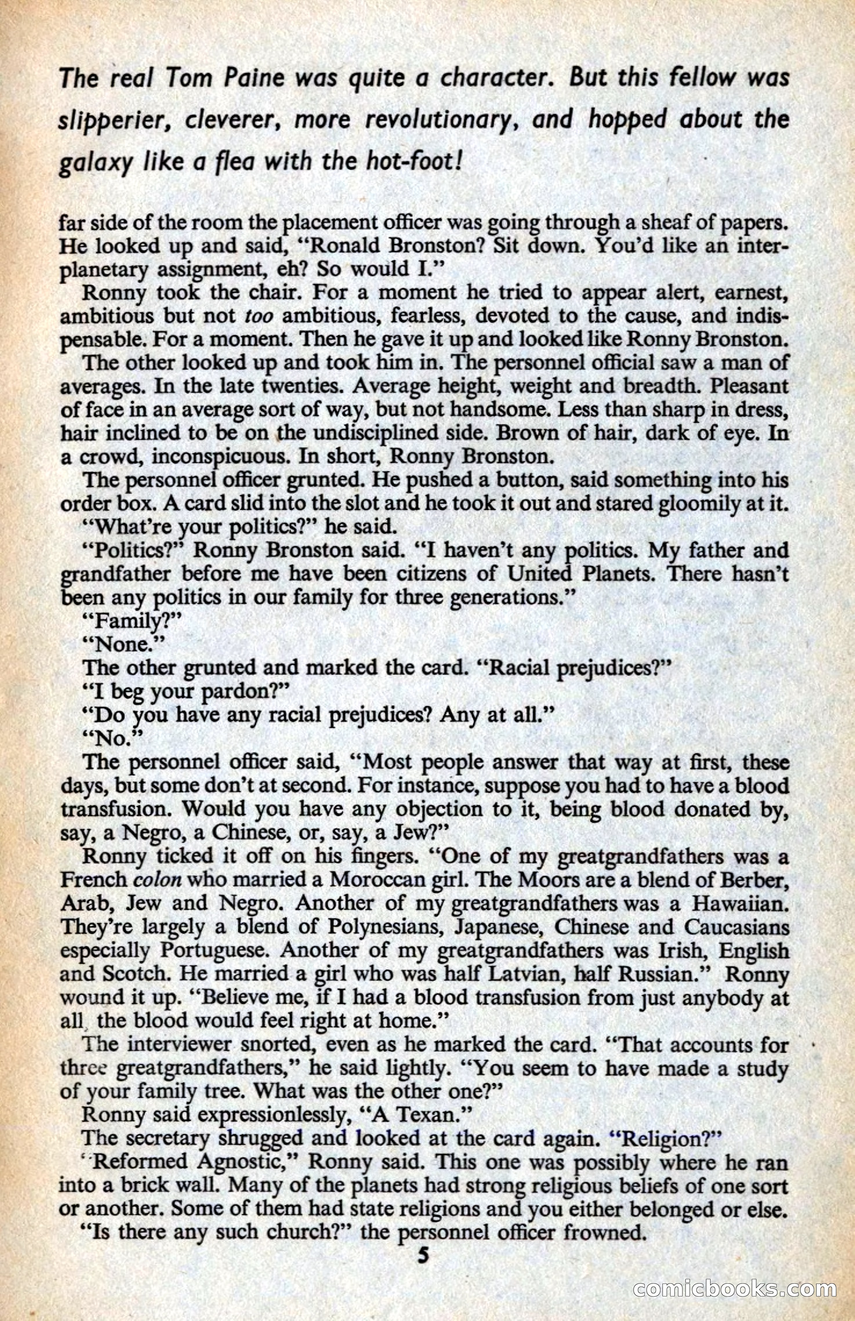 Analog British Edition, July 1961 — page 7 of 132