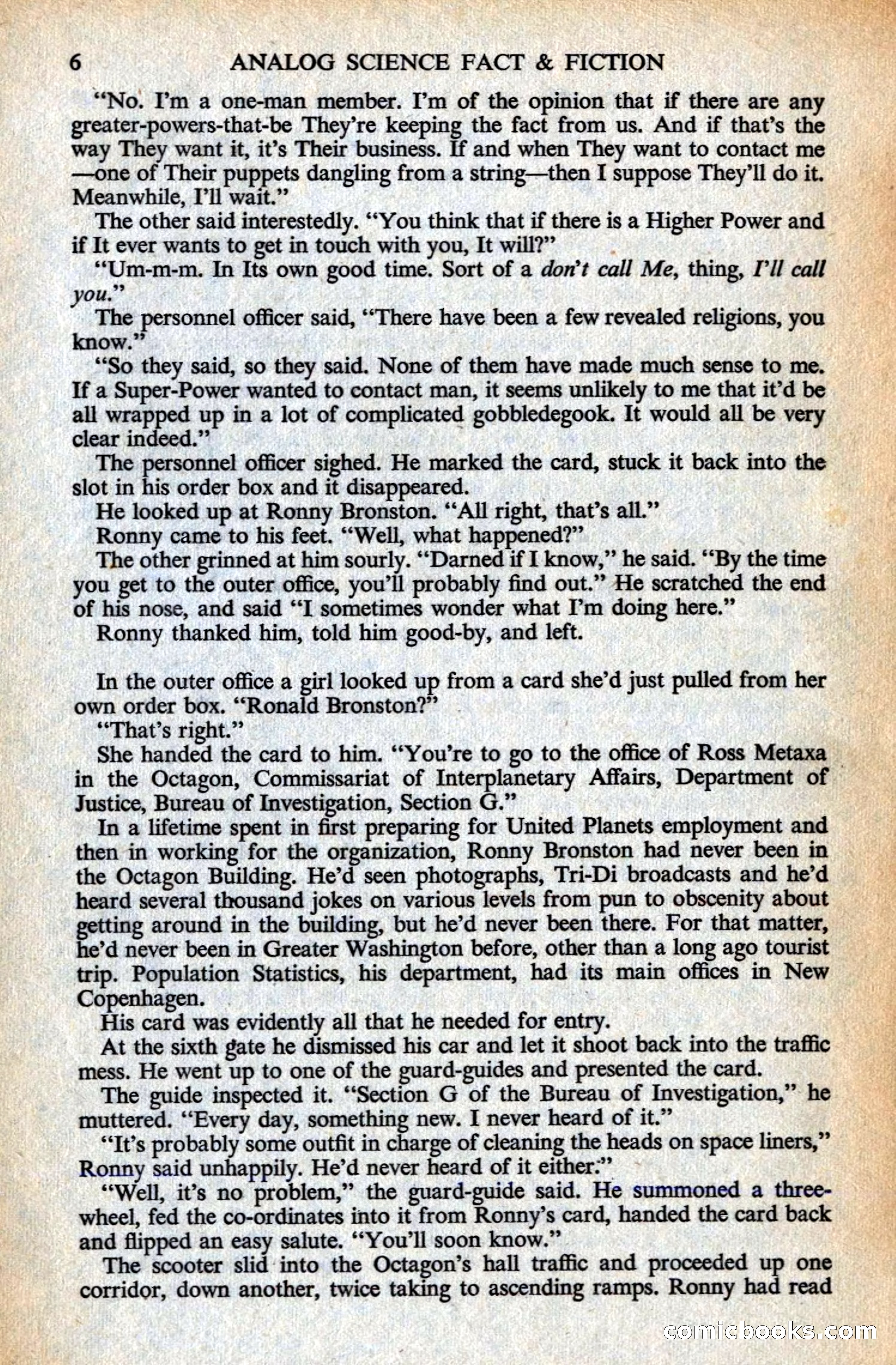 Analog British Edition, July 1961 — page 8 of 132