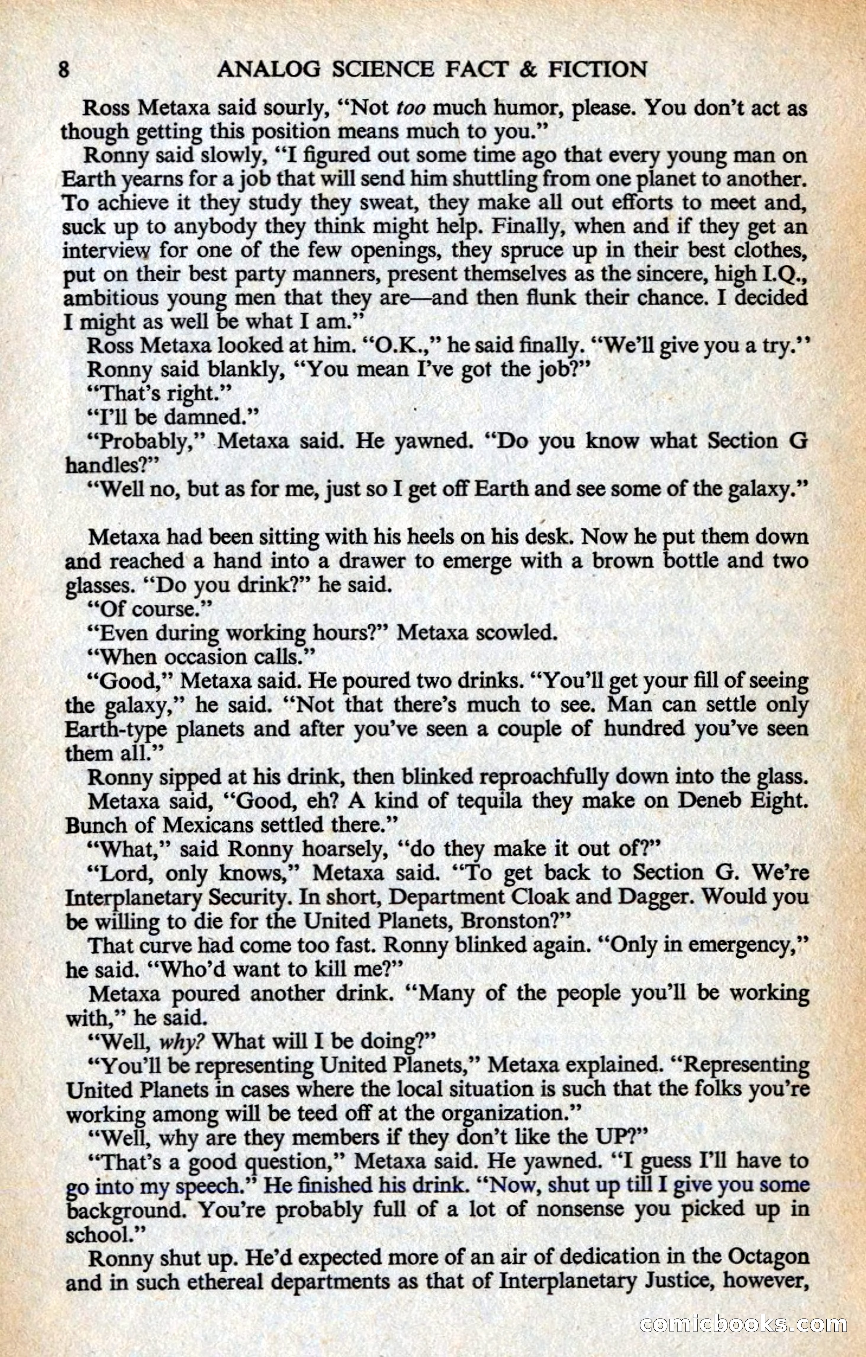 Analog British Edition, July 1961 — page 10 of 132