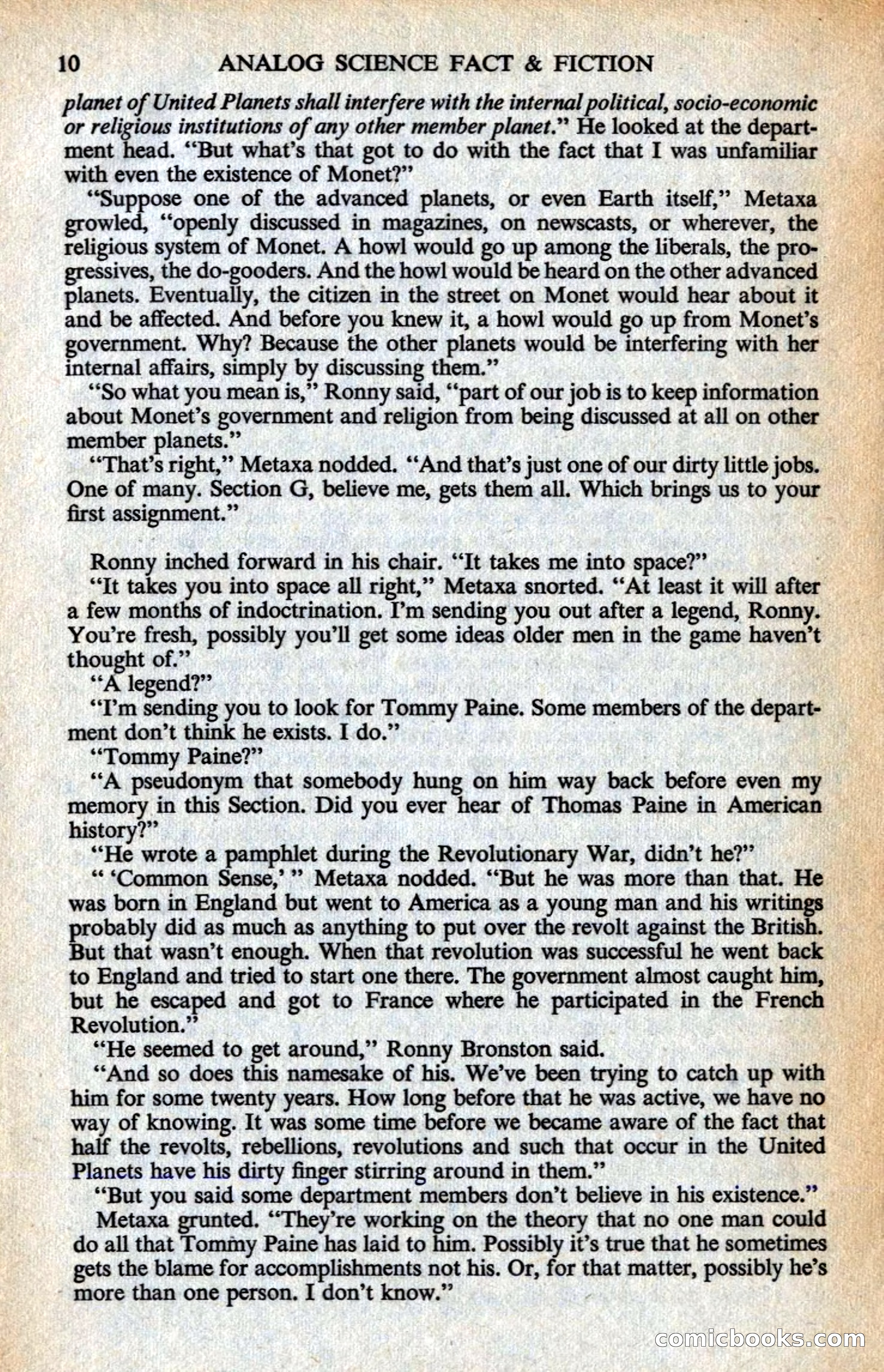 Analog British Edition, July 1961 — page 12 of 132