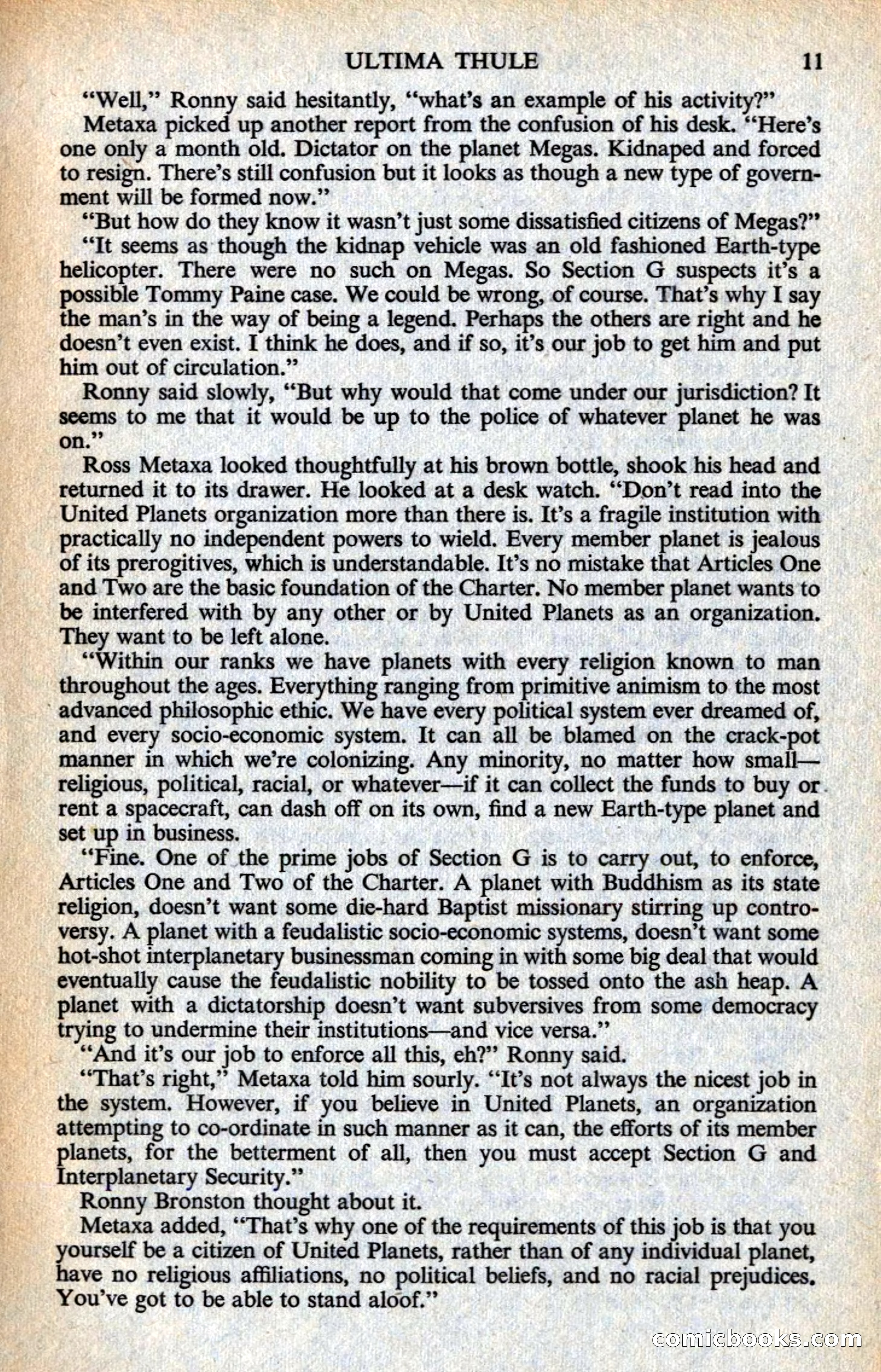 Analog British Edition, July 1961 — page 13 of 132