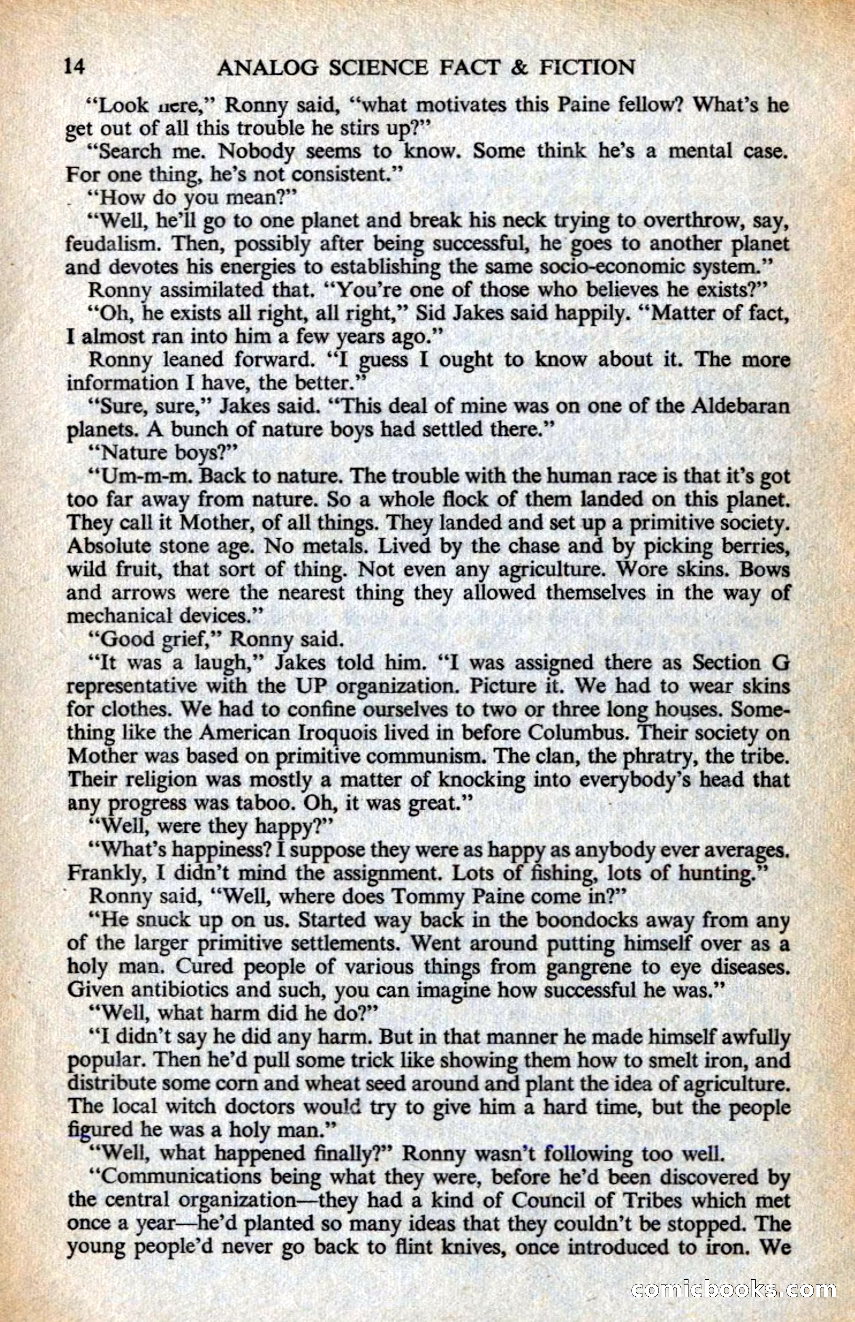 Analog British Edition, July 1961 — page 16 of 132
