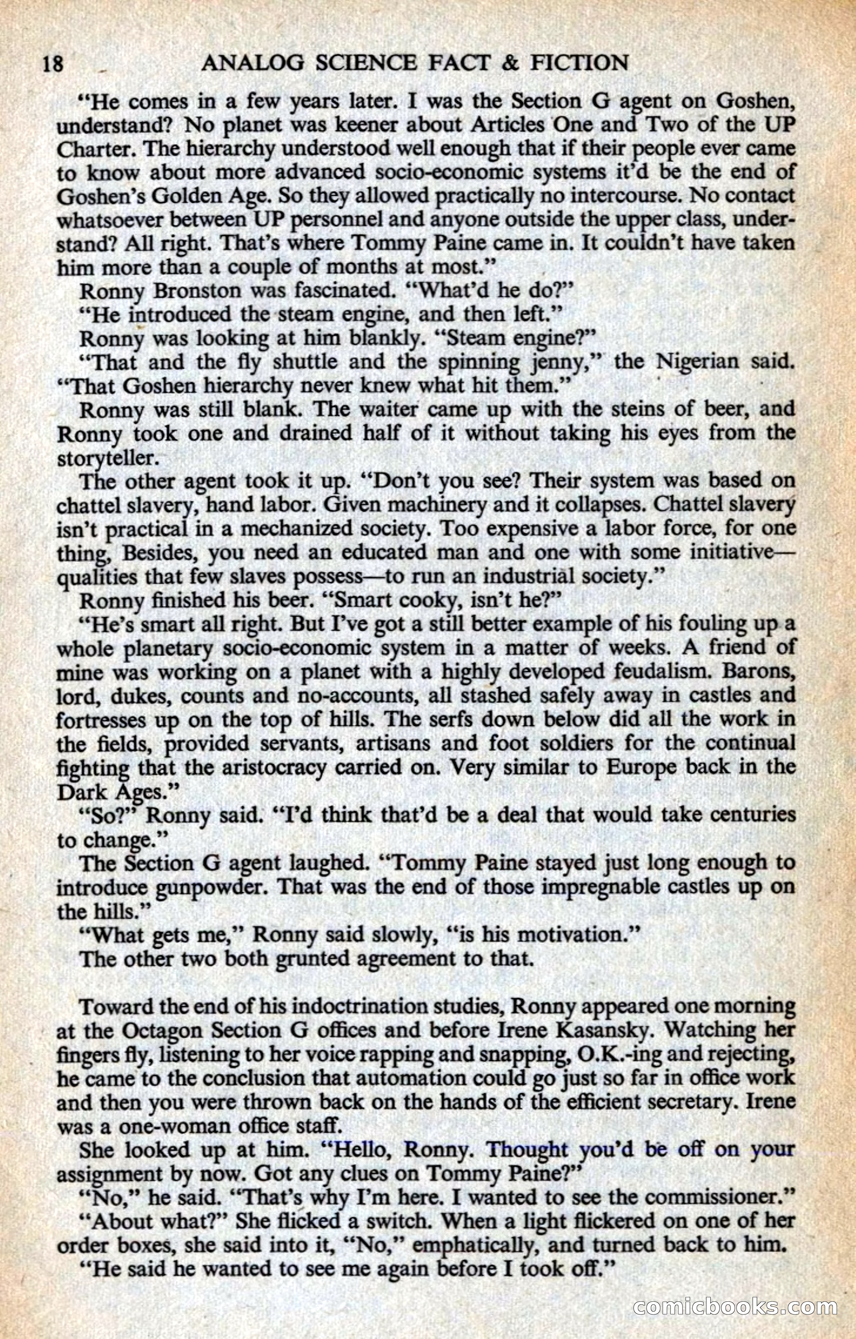 Analog British Edition, July 1961 — page 20 of 132