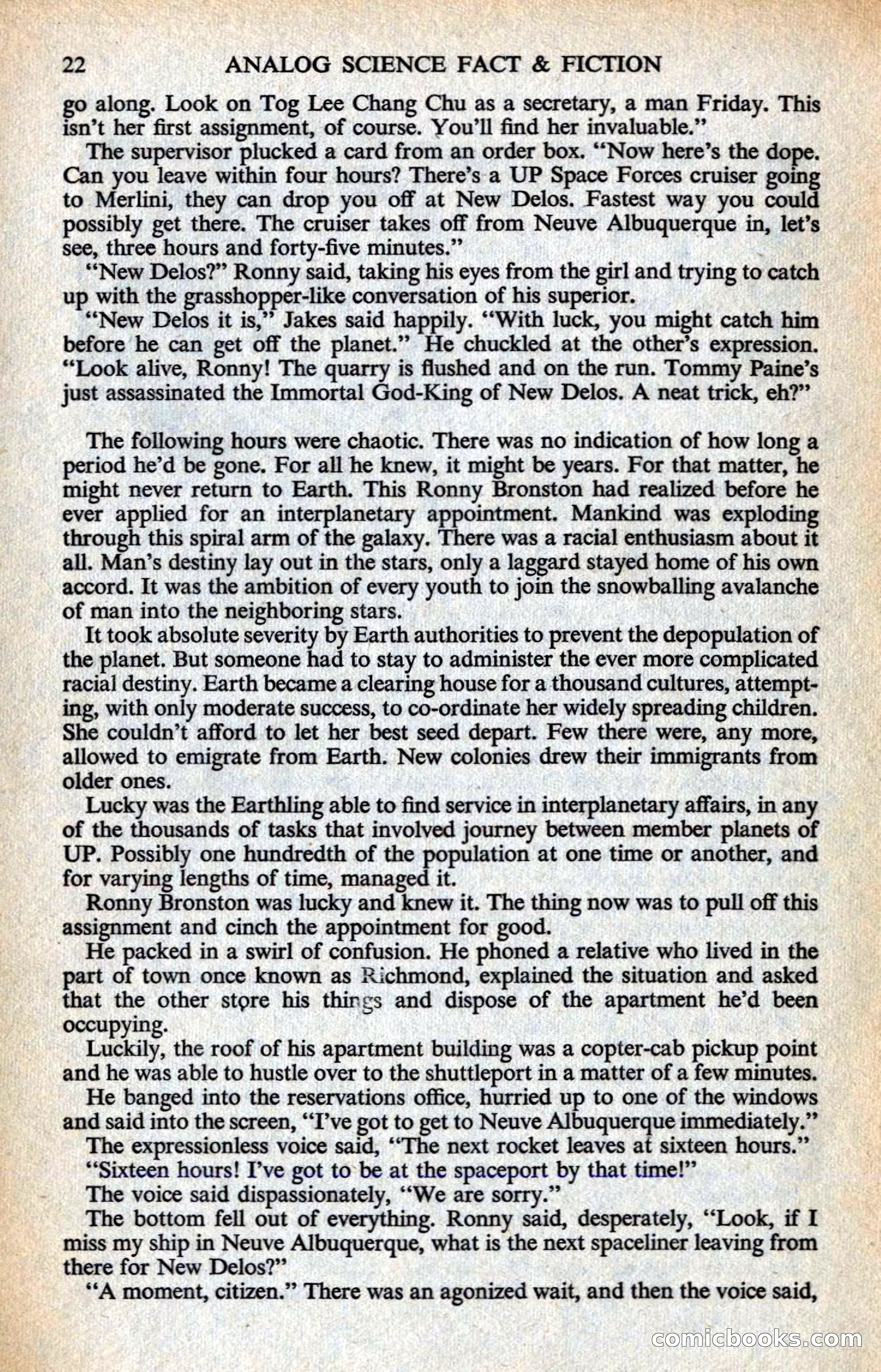 Analog British Edition, July 1961 — page 24 of 132