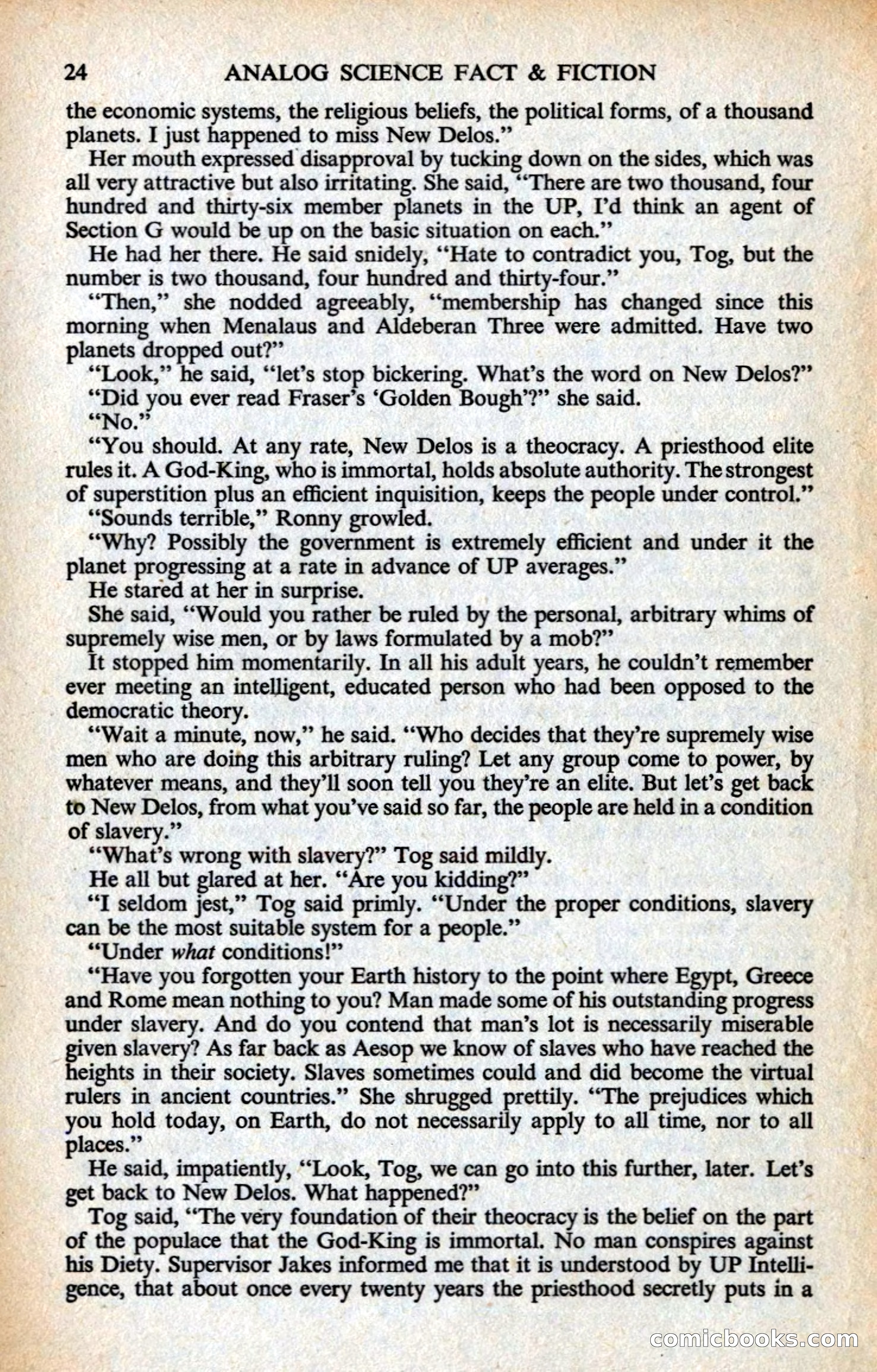 Analog British Edition, July 1961 — page 26 of 132