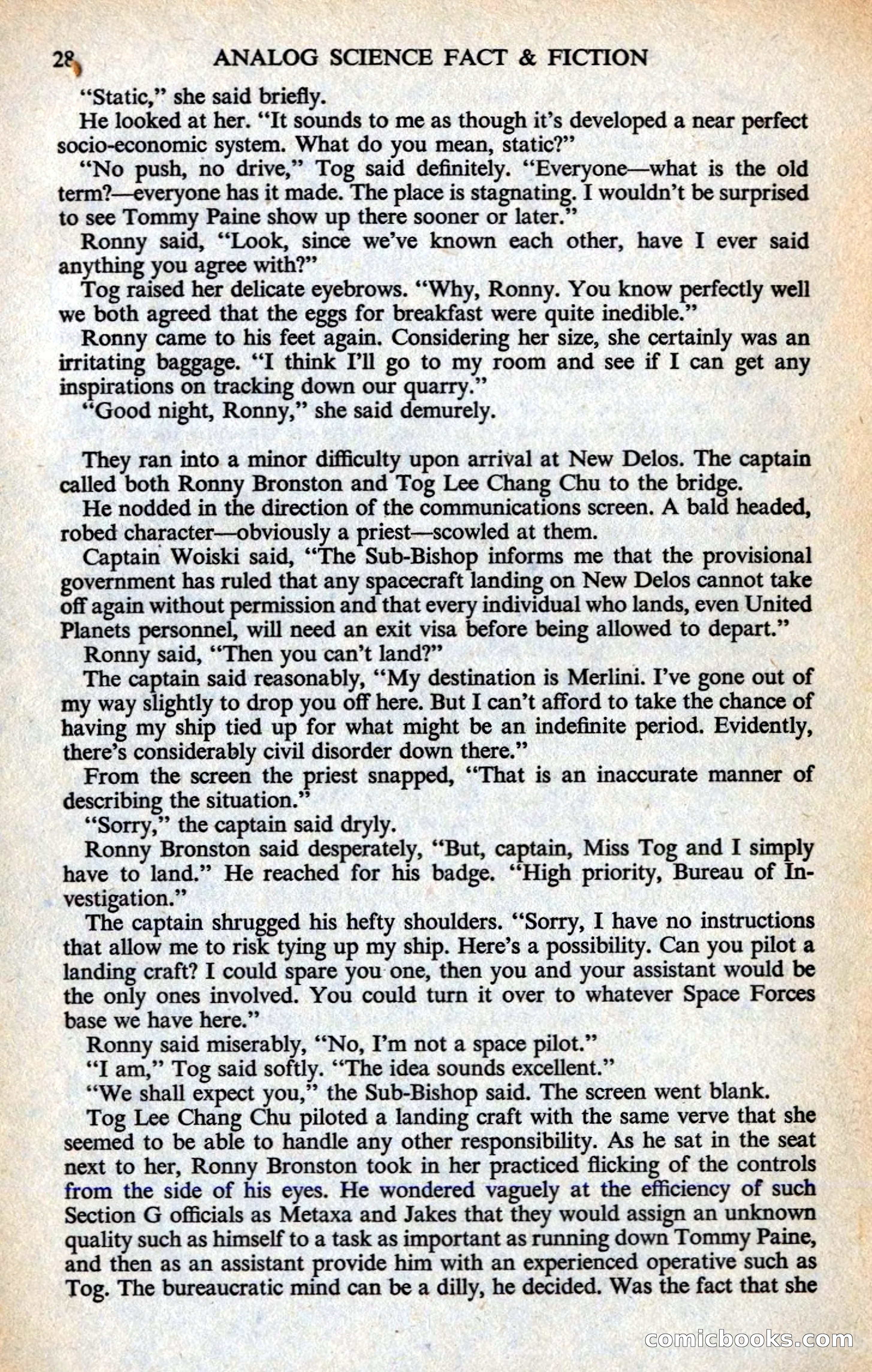 Analog British Edition, July 1961 — page 30 of 132