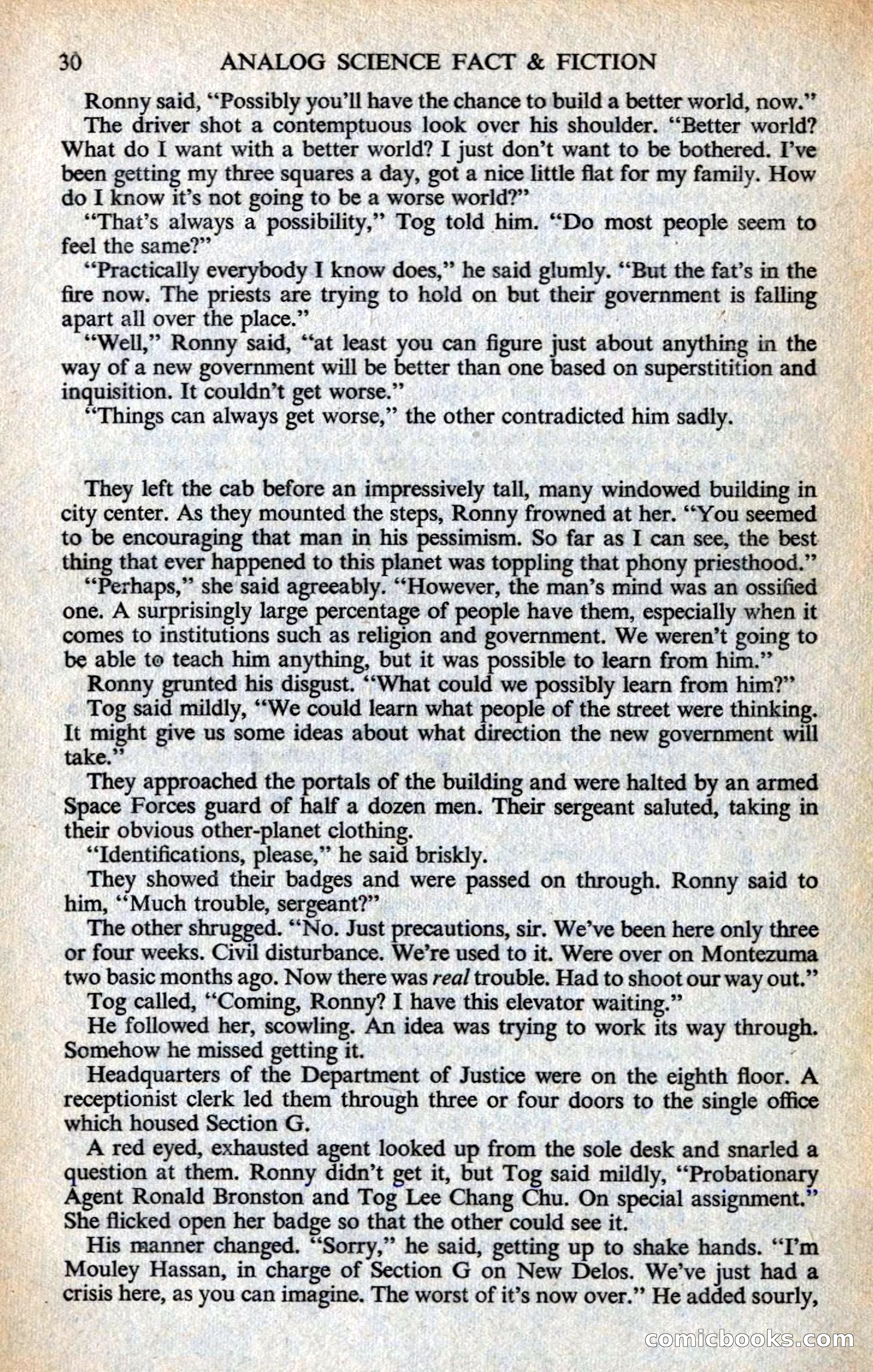 Analog British Edition, July 1961 — page 32 of 132