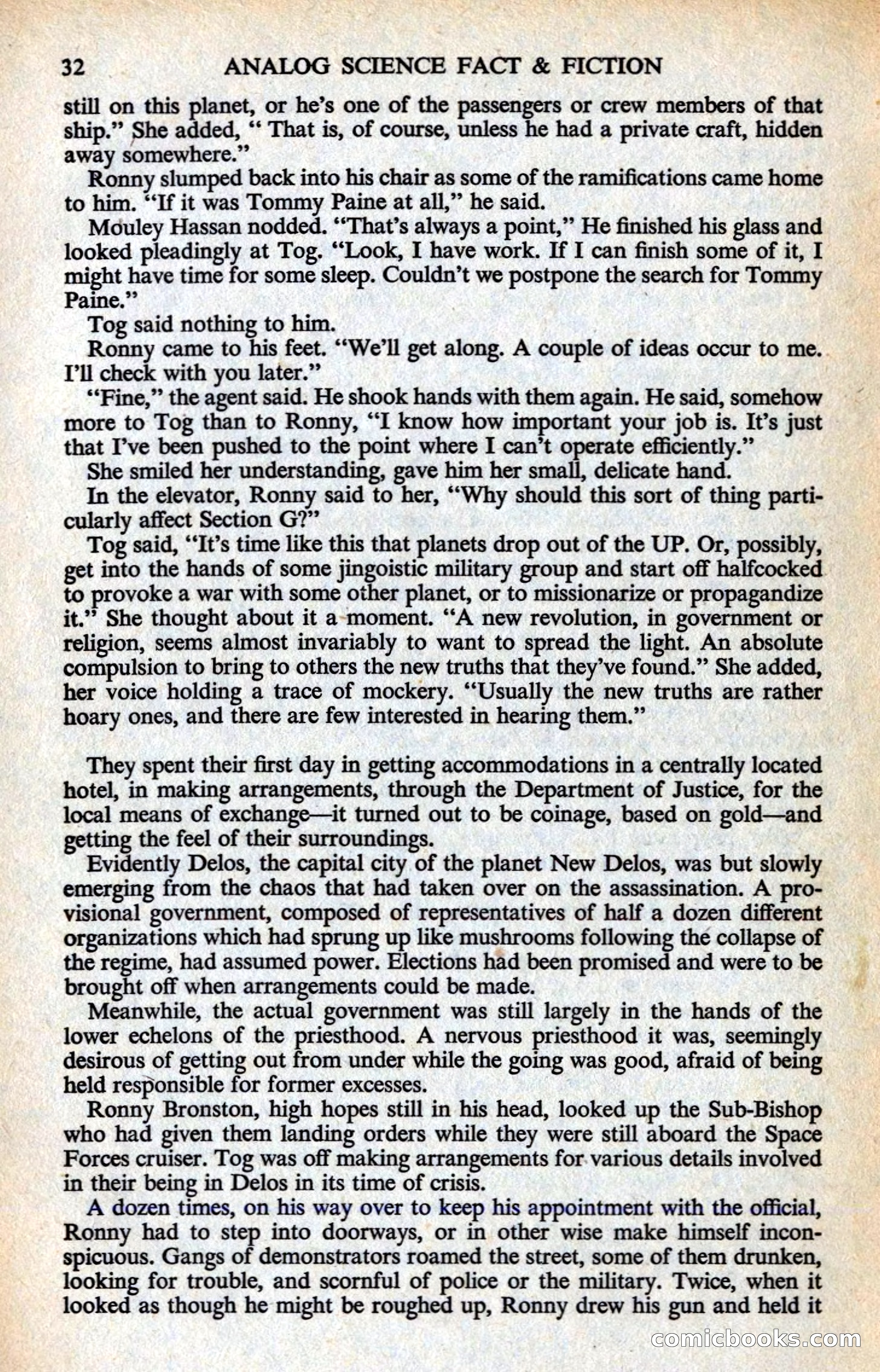 Analog British Edition, July 1961 — page 34 of 132