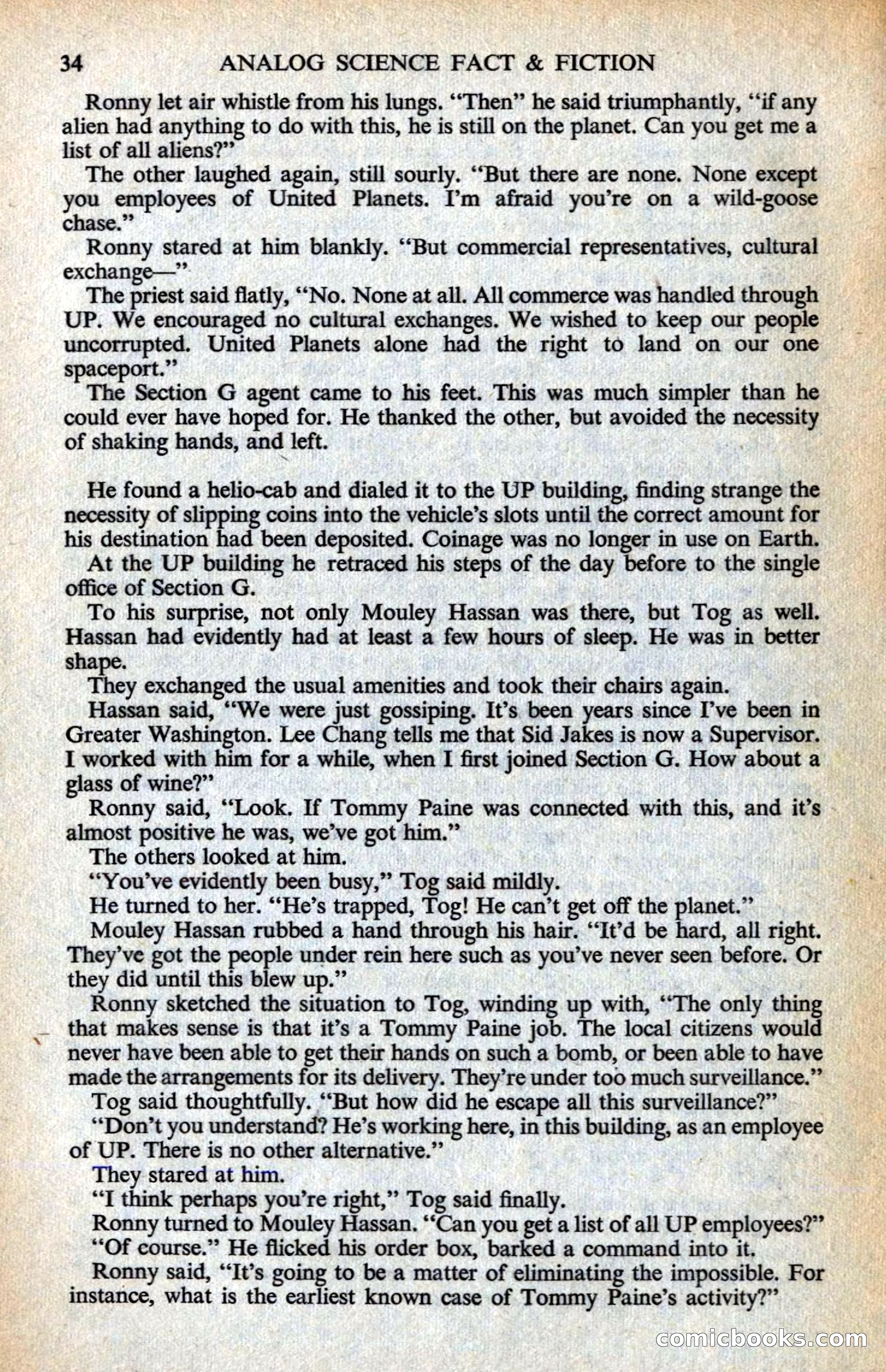 Analog British Edition, July 1961 — page 36 of 132