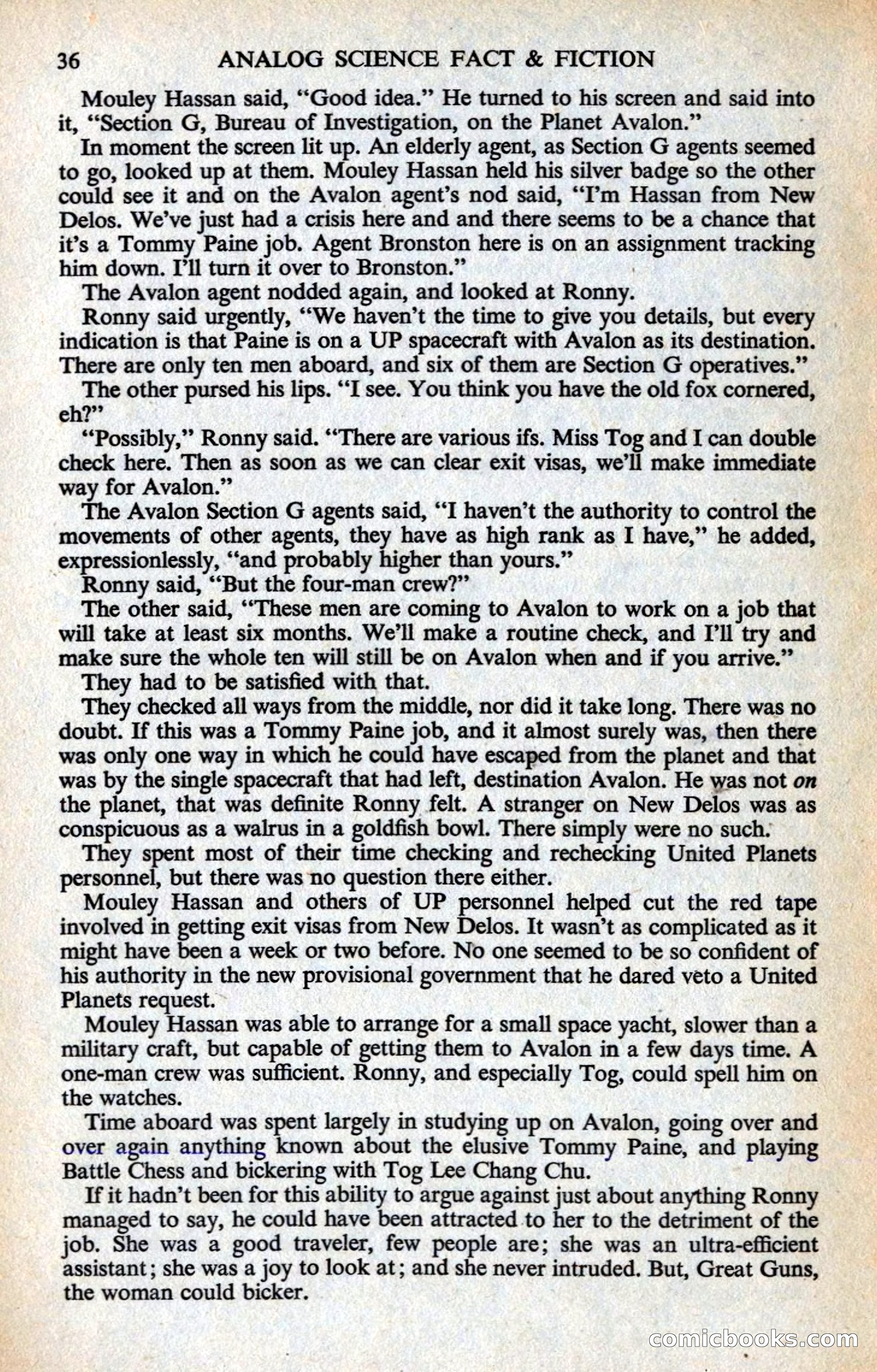 Analog British Edition, July 1961 — page 38 of 132
