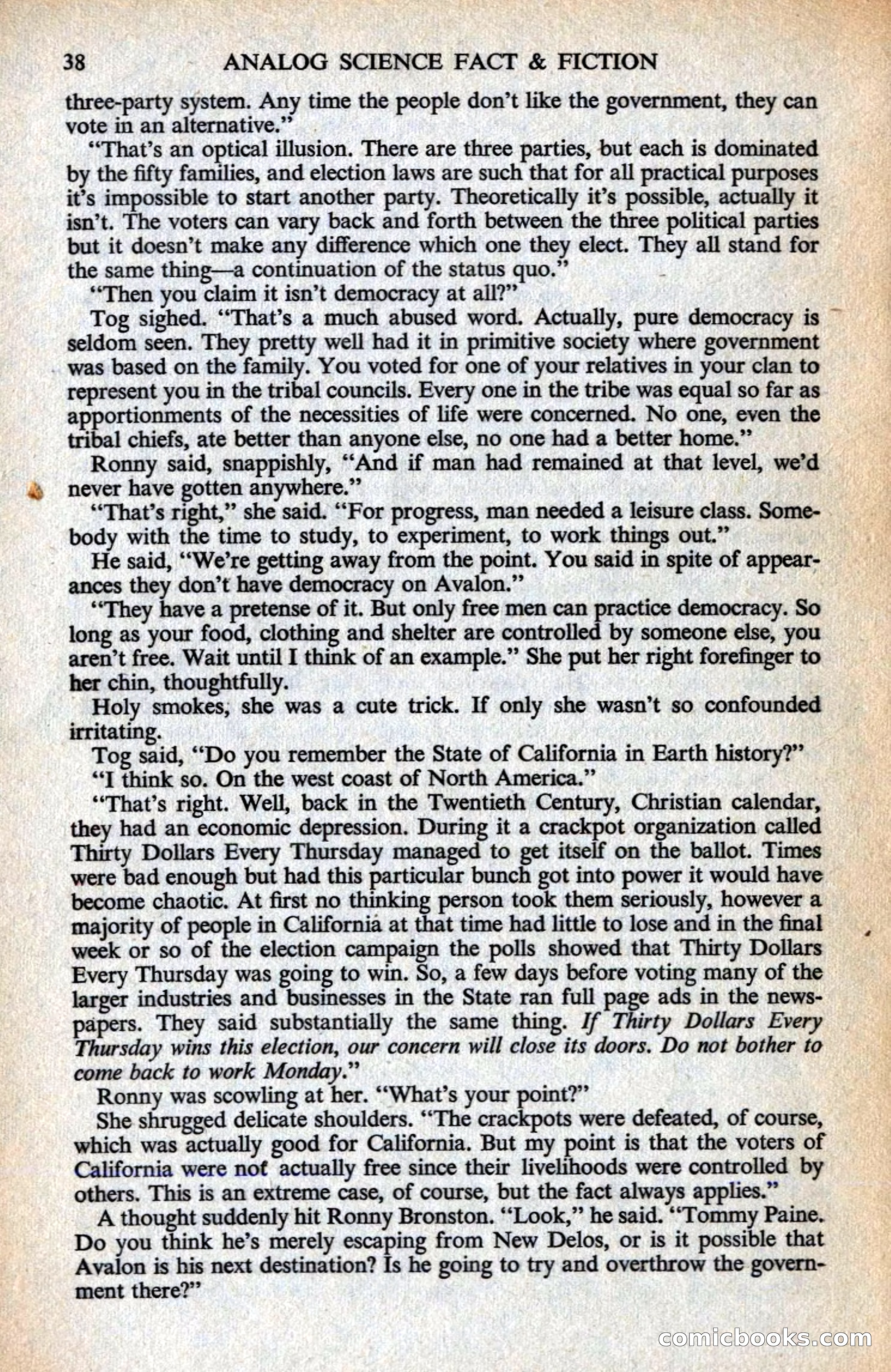 Analog British Edition, July 1961 — page 40 of 132