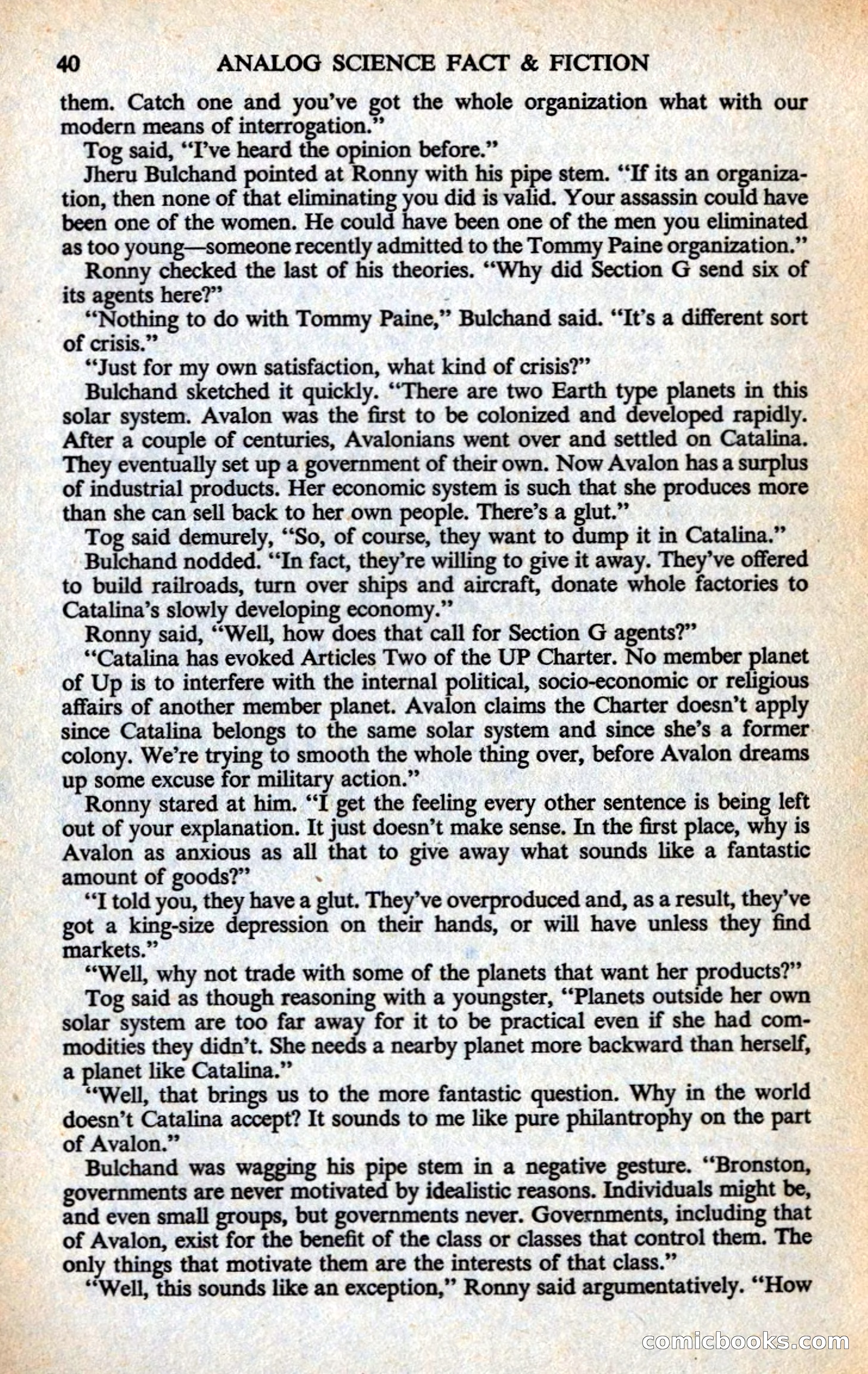 Analog British Edition, July 1961 — page 42 of 132
