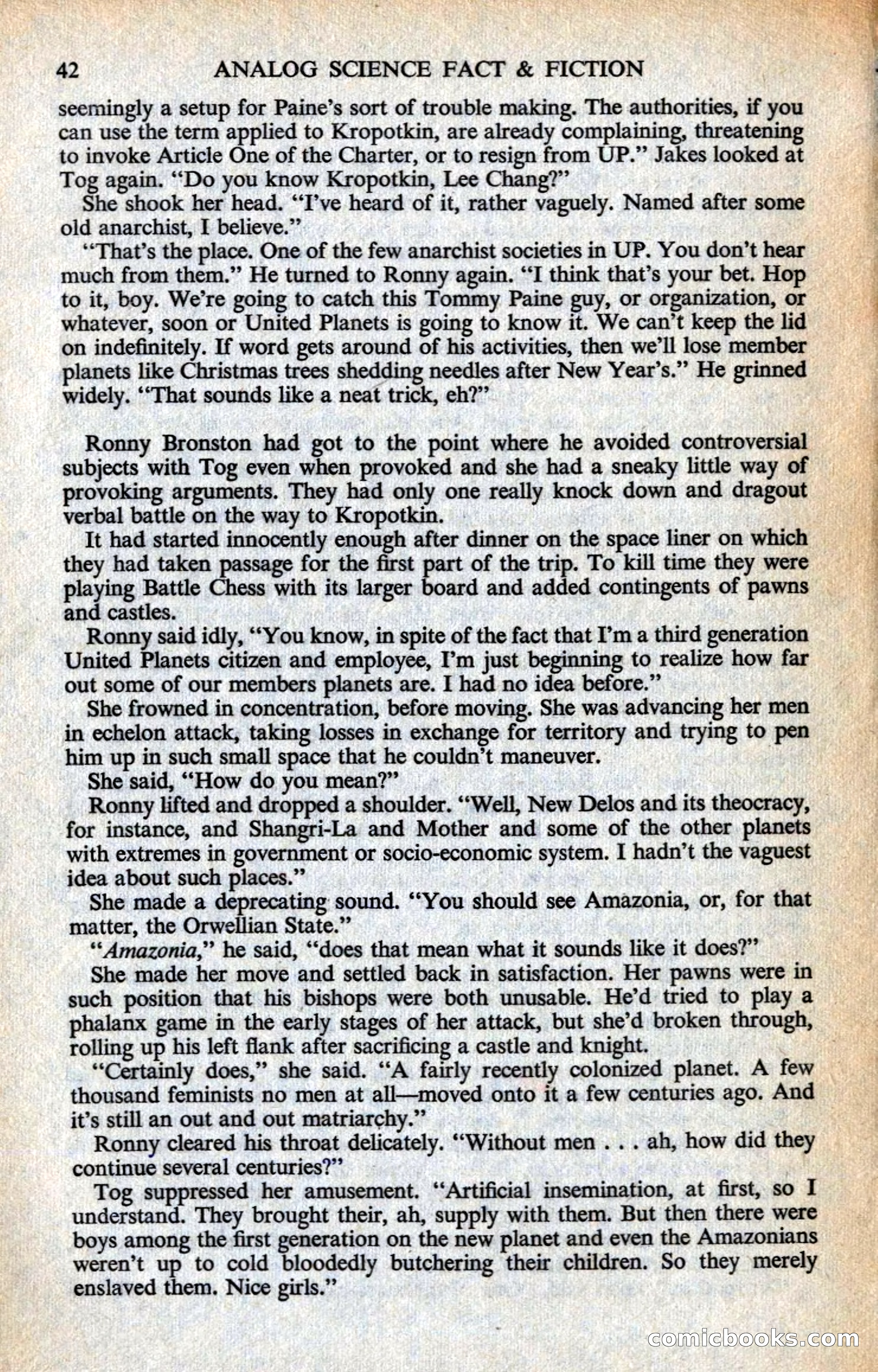 Analog British Edition, July 1961 — page 44 of 132