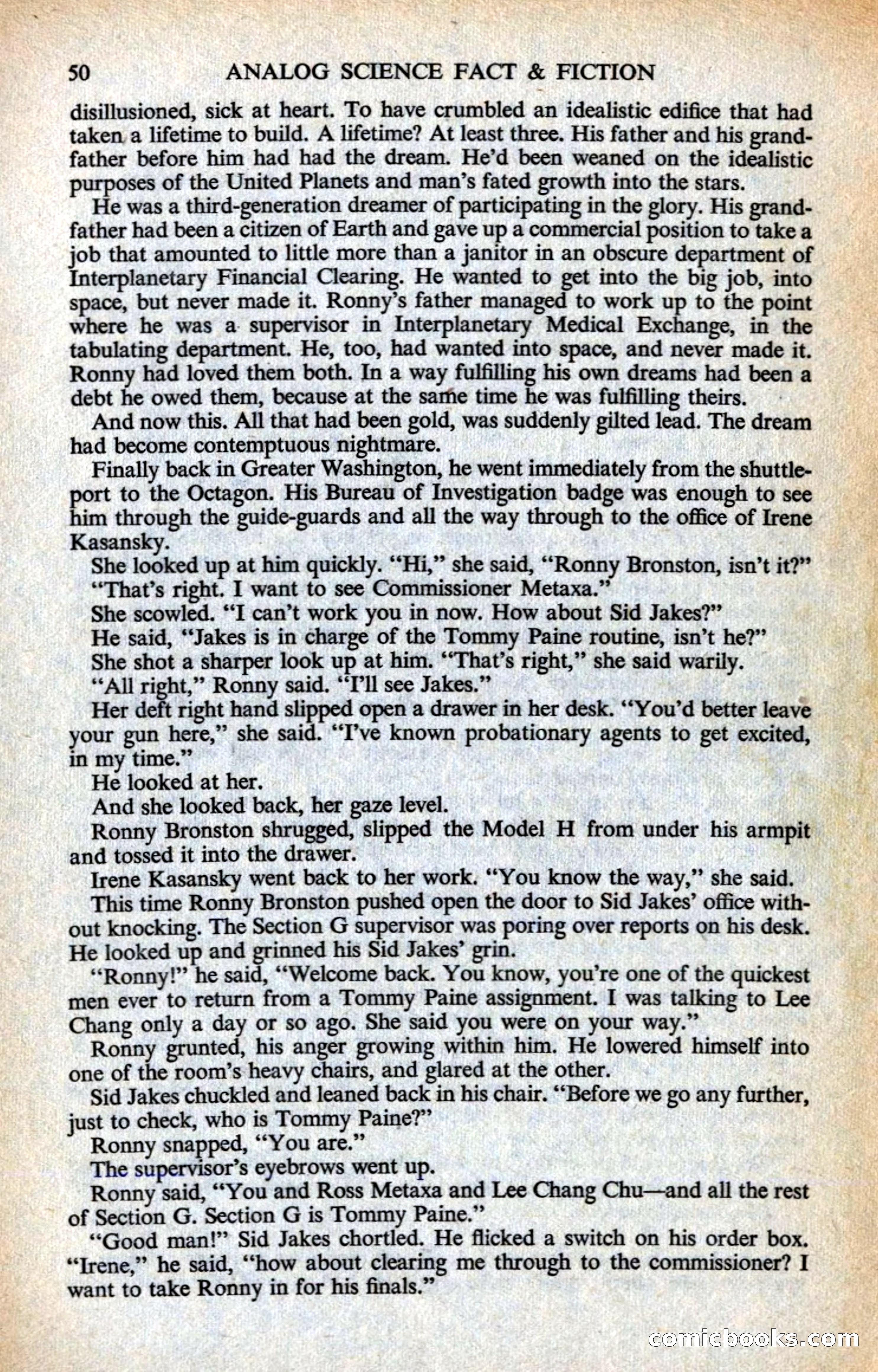 Analog British Edition, July 1961 — page 52 of 132