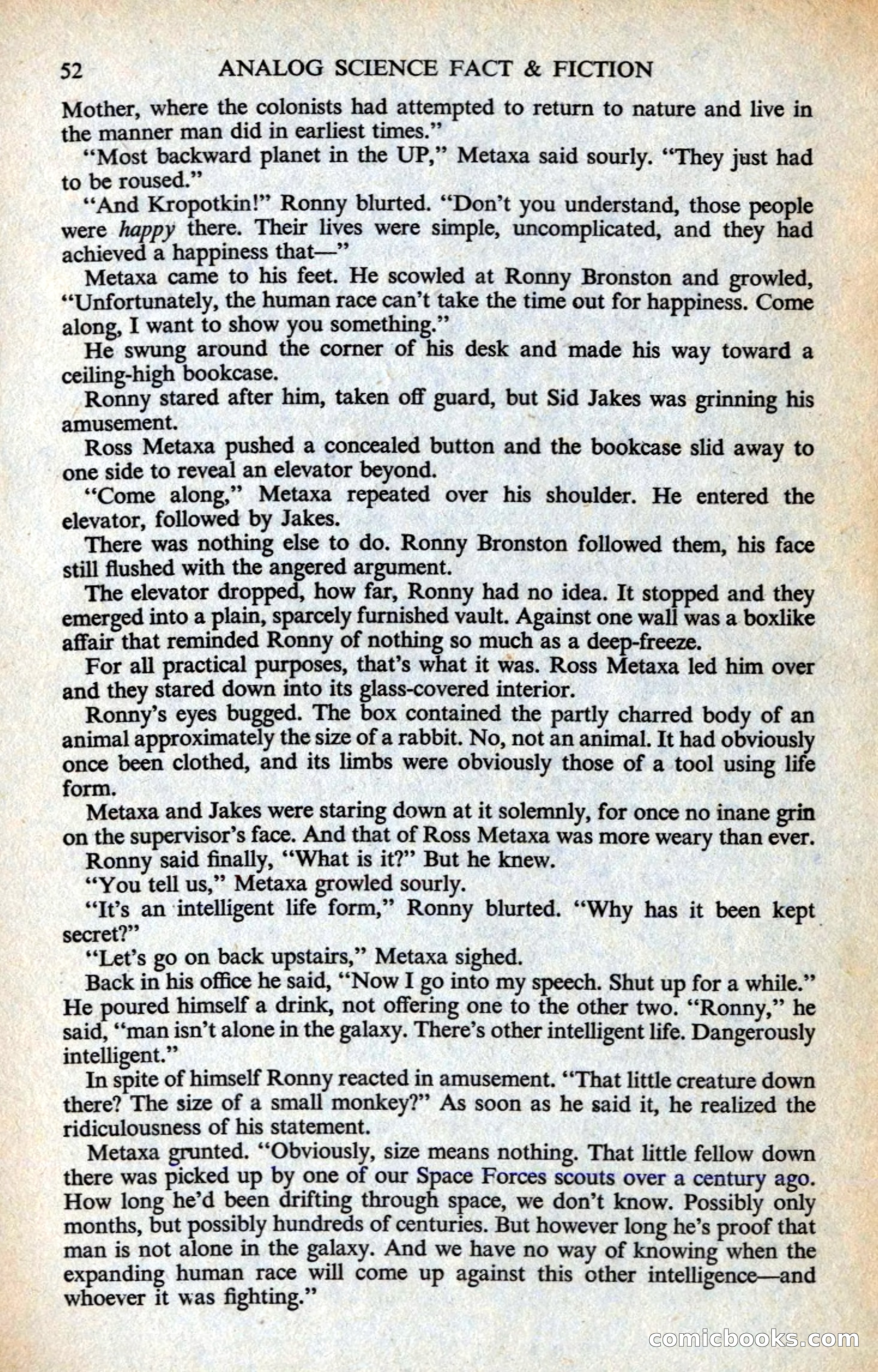 Analog British Edition, July 1961 — page 54 of 132