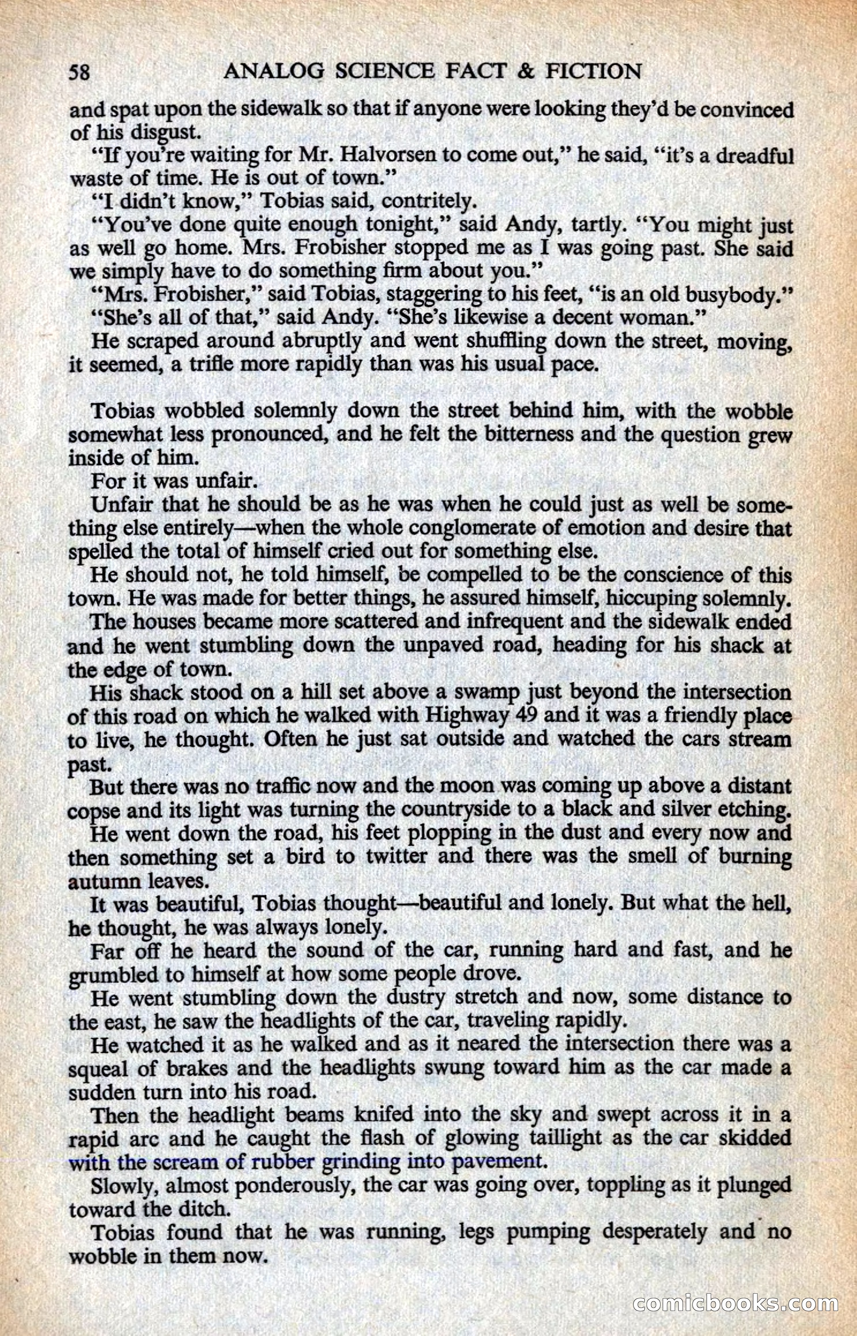 Analog British Edition, July 1961 — page 60 of 132