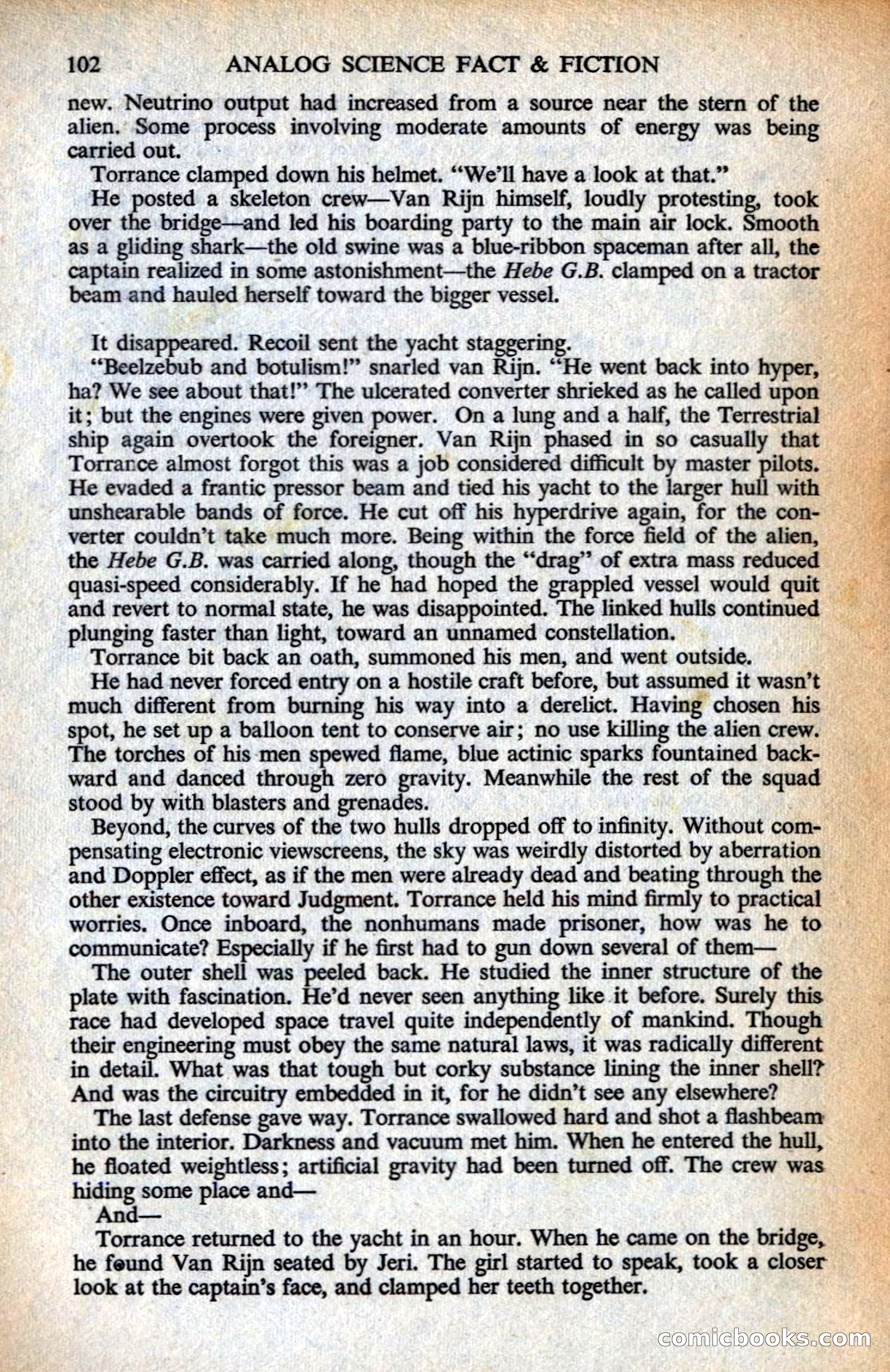 Analog British Edition, July 1961 — page 104 of 132