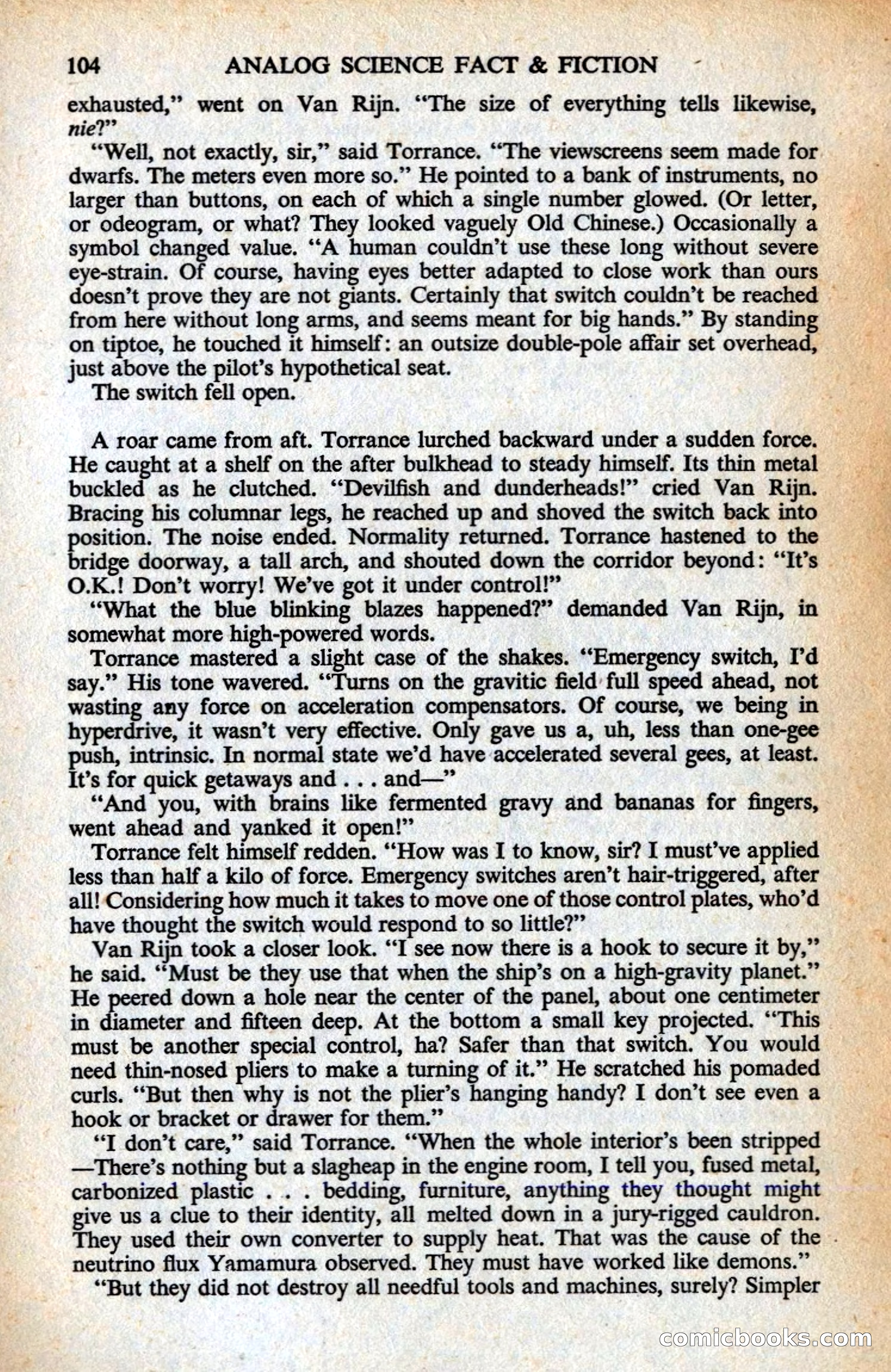 Analog British Edition, July 1961 — page 106 of 132