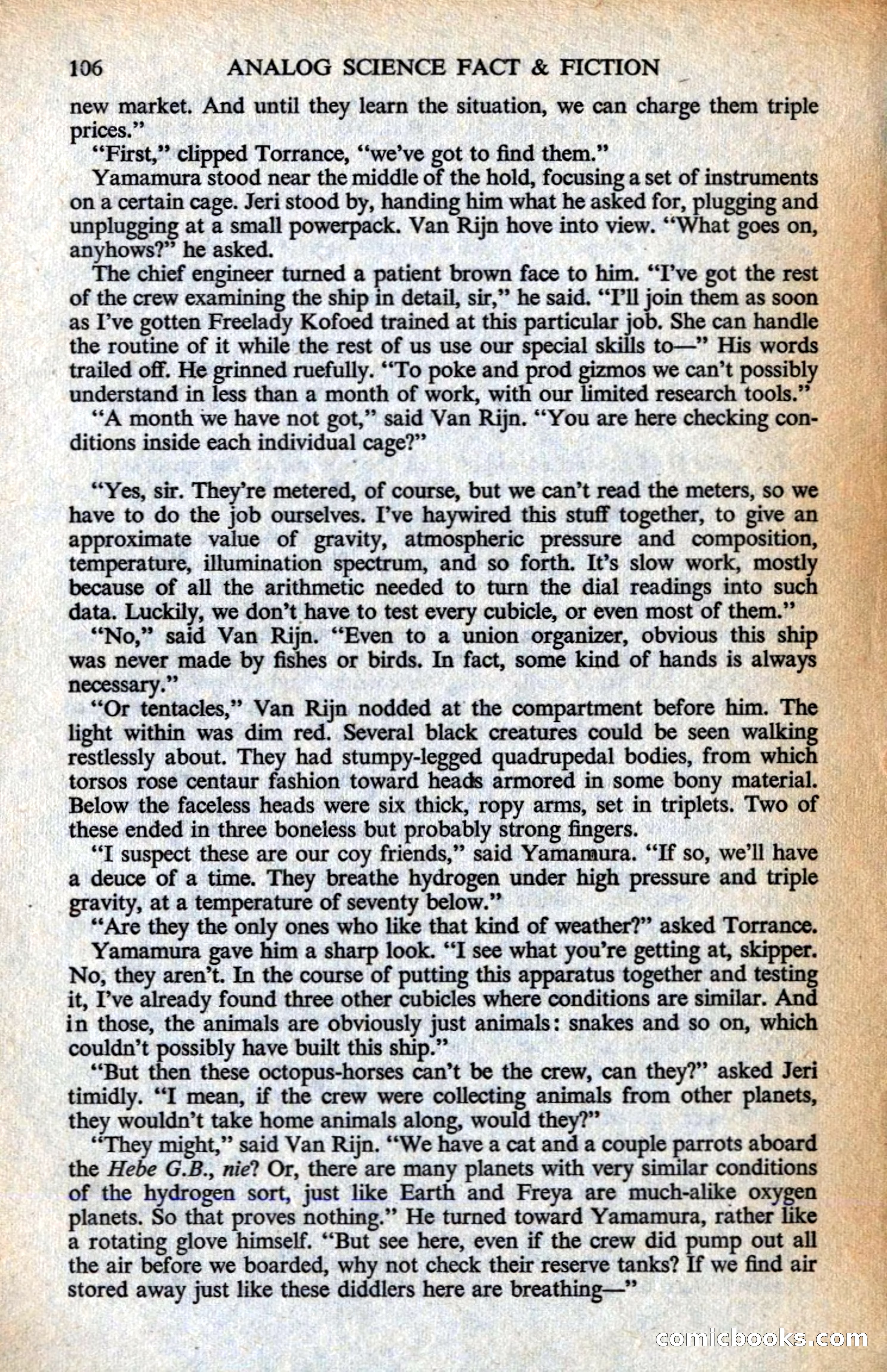 Analog British Edition, July 1961 — page 108 of 132