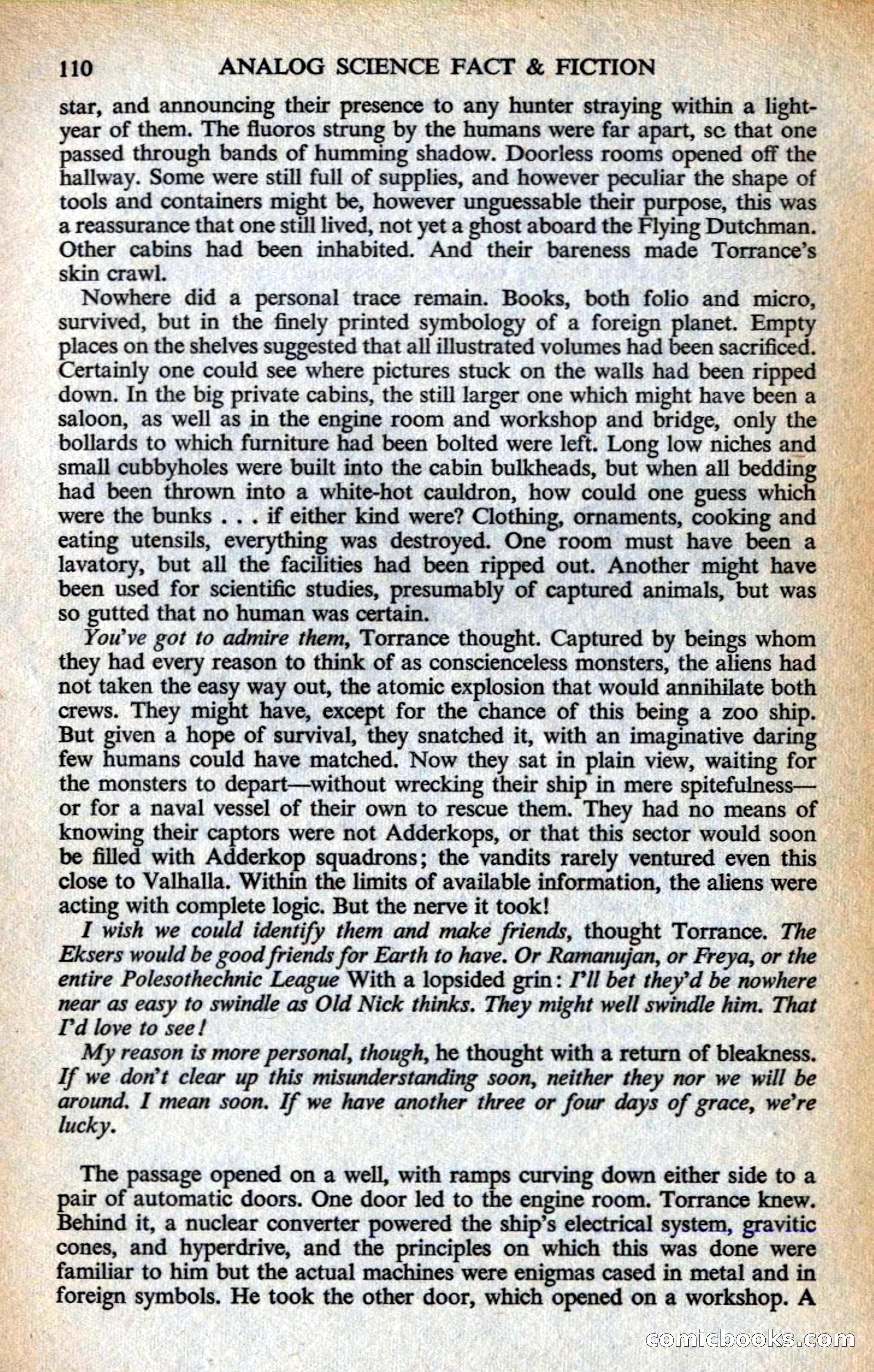 Analog British Edition, July 1961 — page 112 of 132