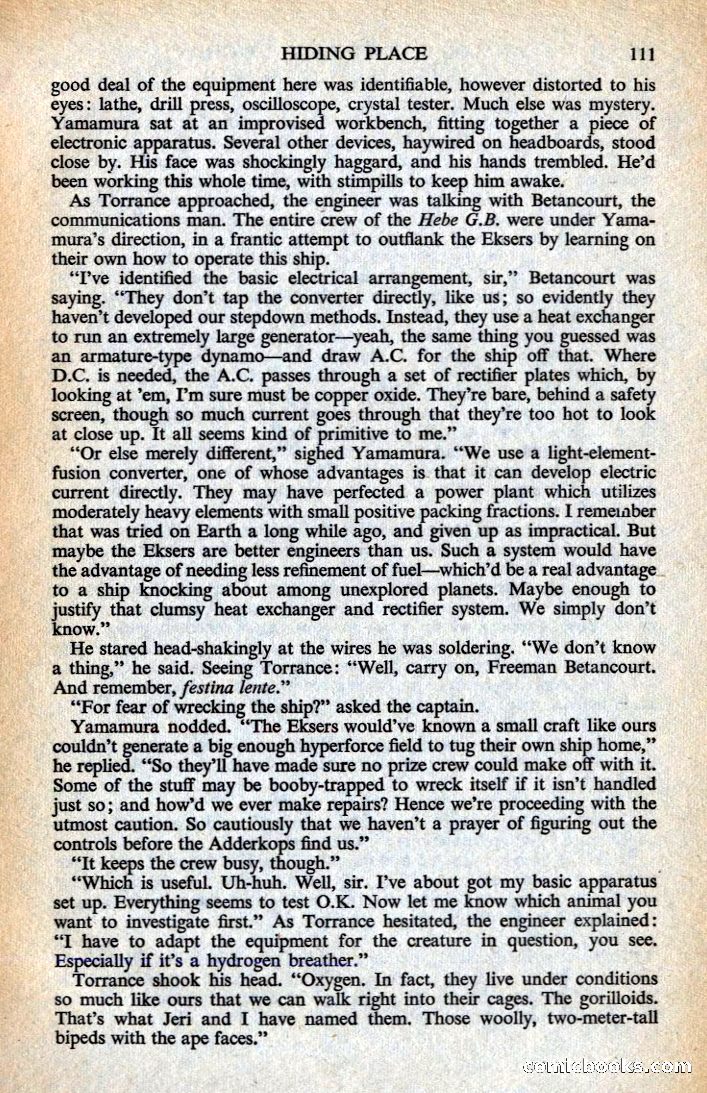 Analog British Edition, July 1961 — page 113 of 132