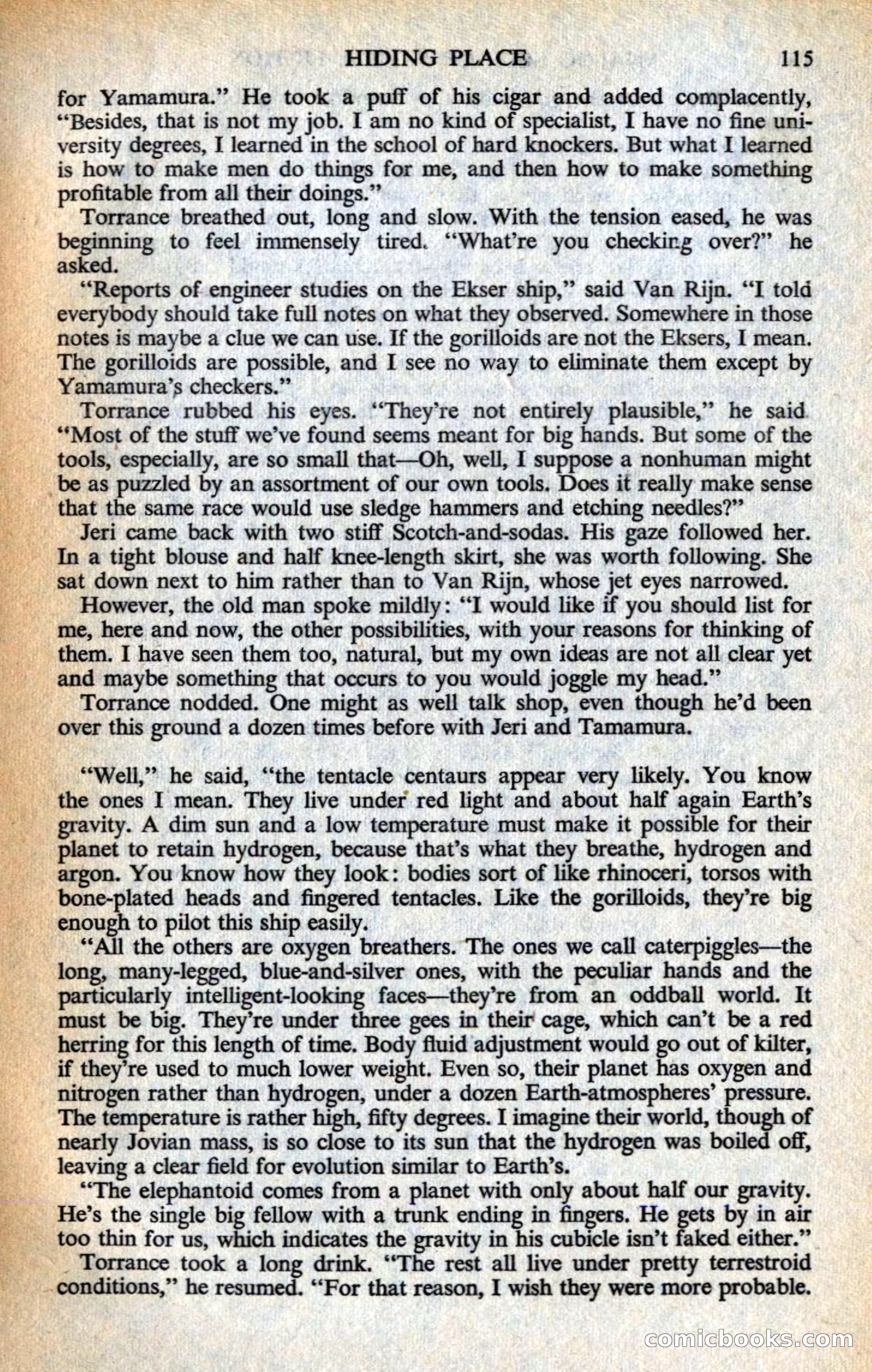 Analog British Edition, July 1961 — page 117 of 132