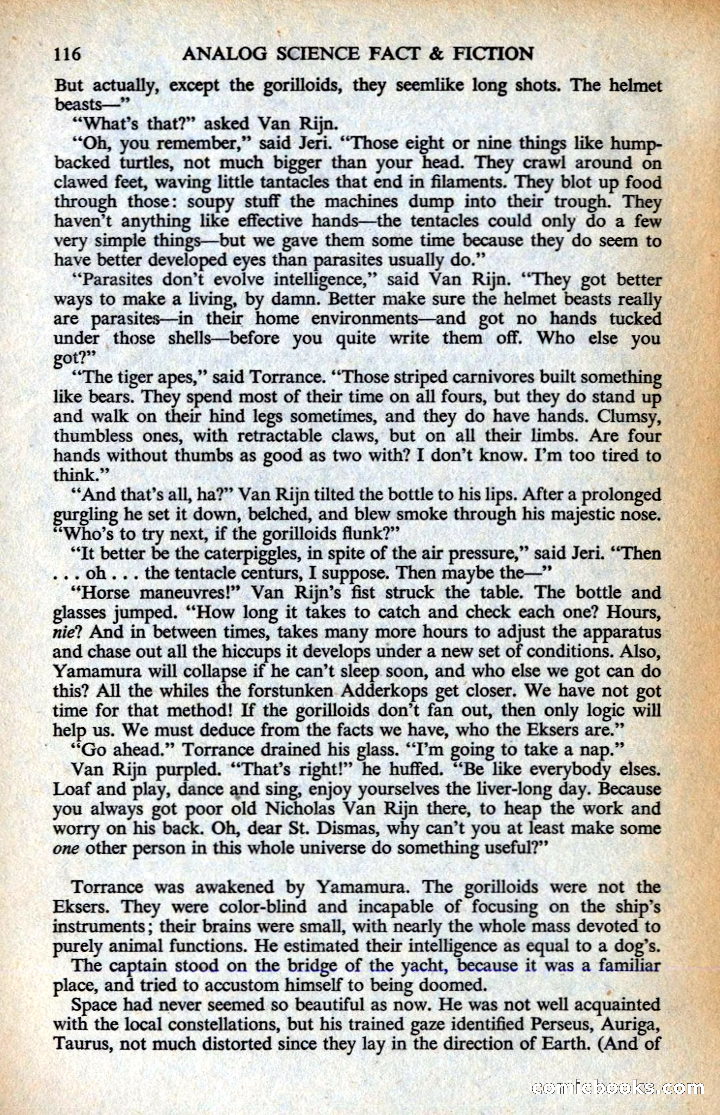 Analog British Edition, July 1961 — page 118 of 132