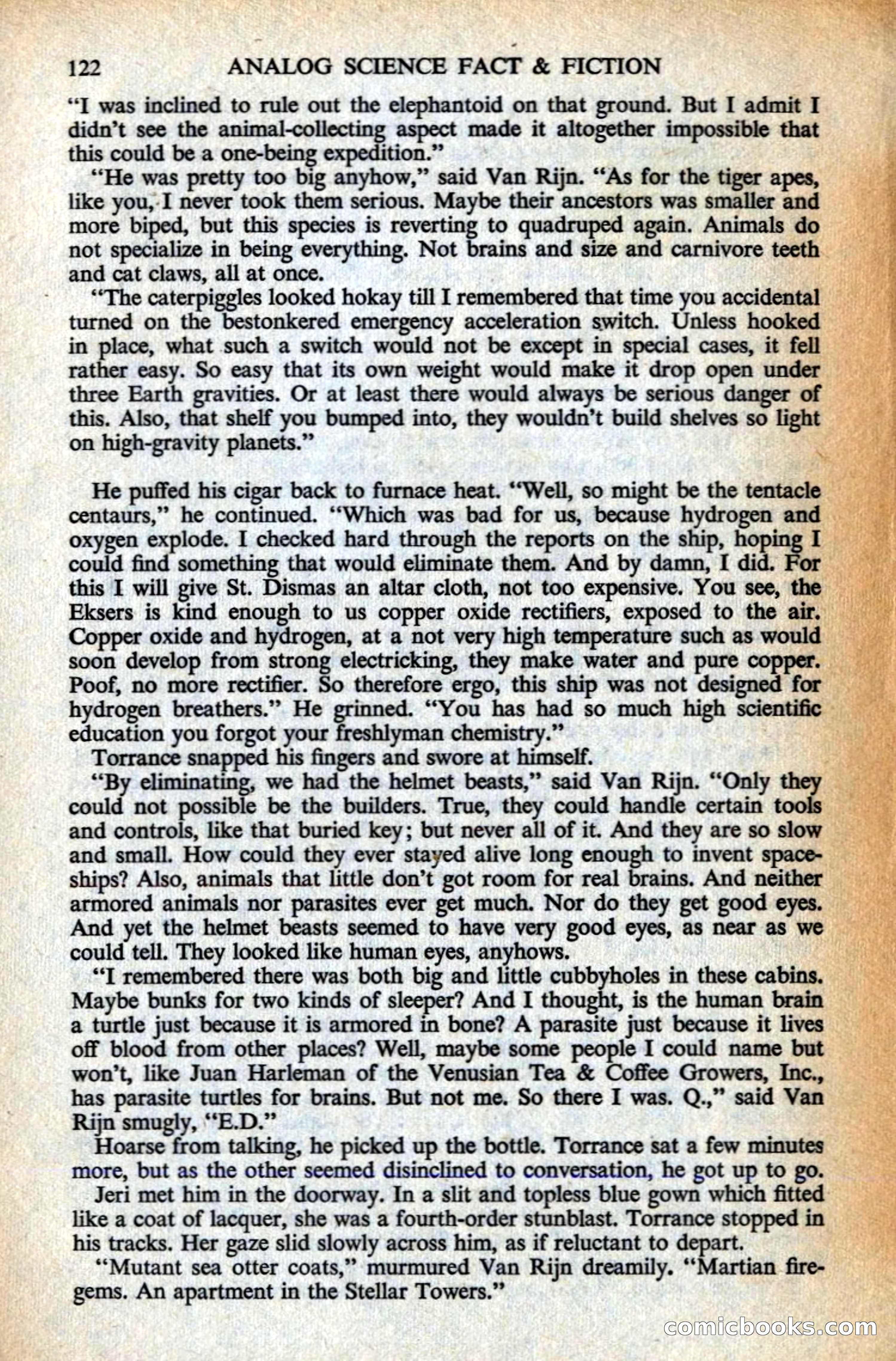Analog British Edition, July 1961 — page 124 of 132