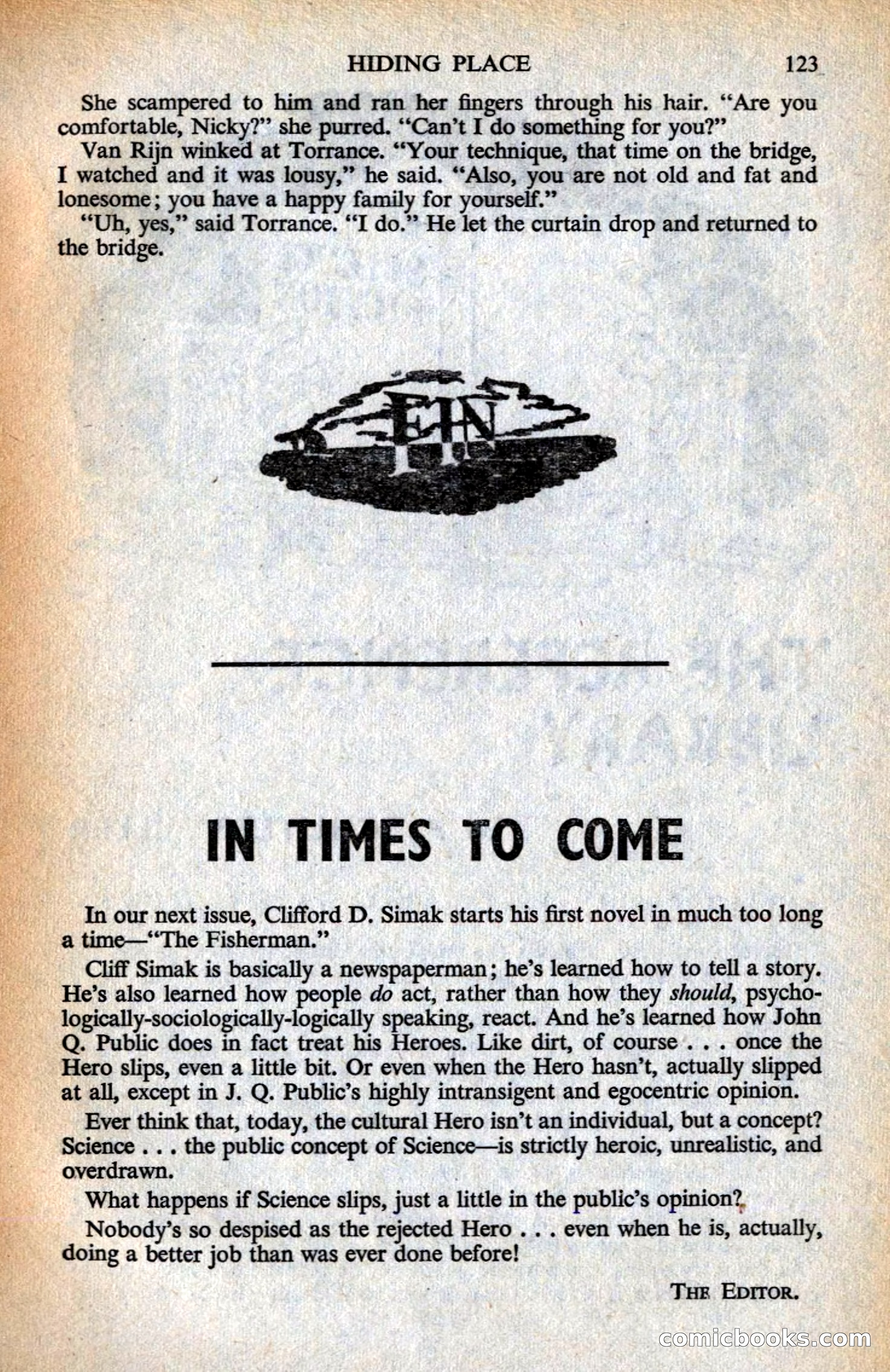 Analog British Edition, July 1961 — page 125 of 132