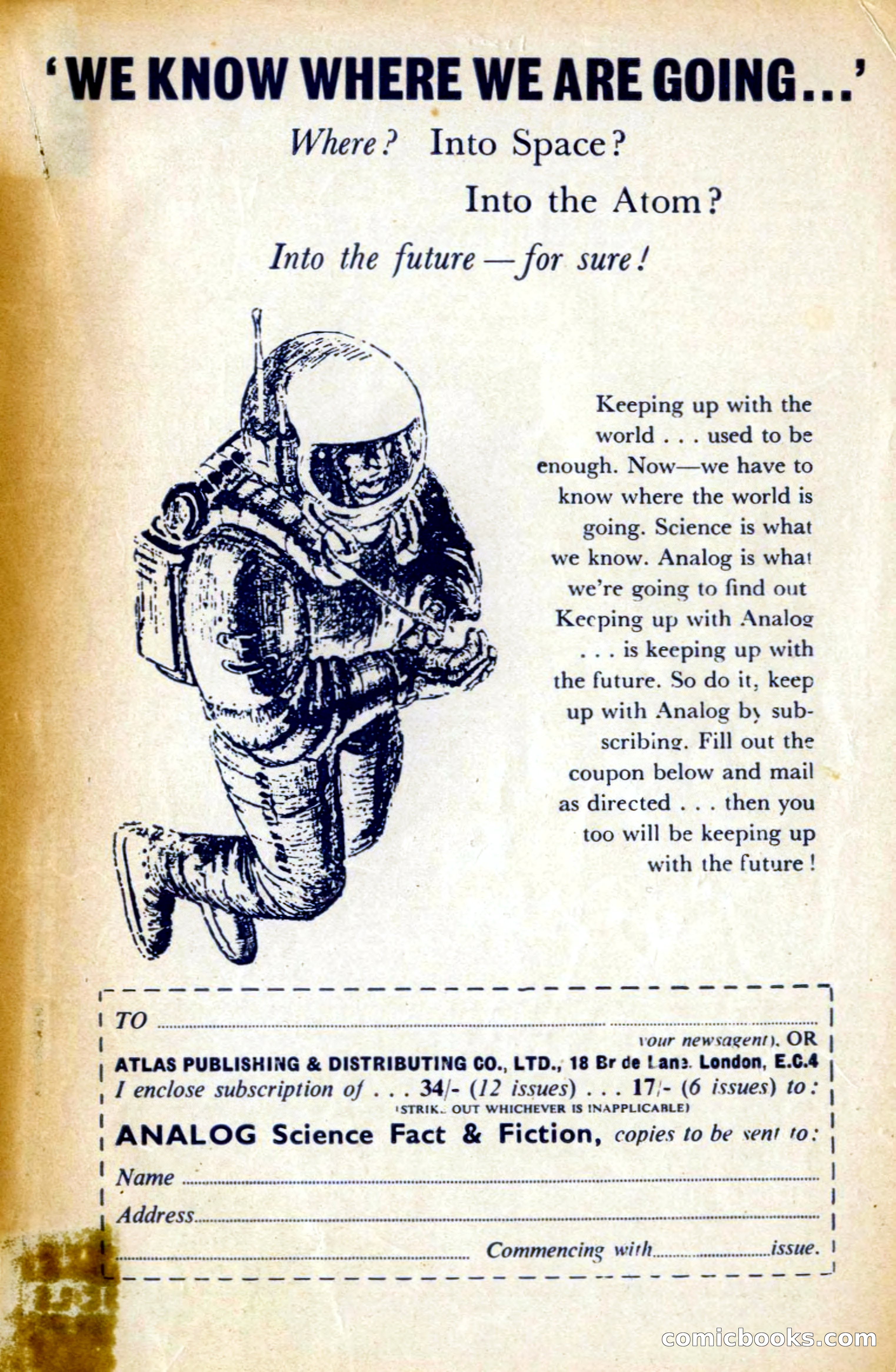 Analog British Edition, July 1961 — page 130 of 132