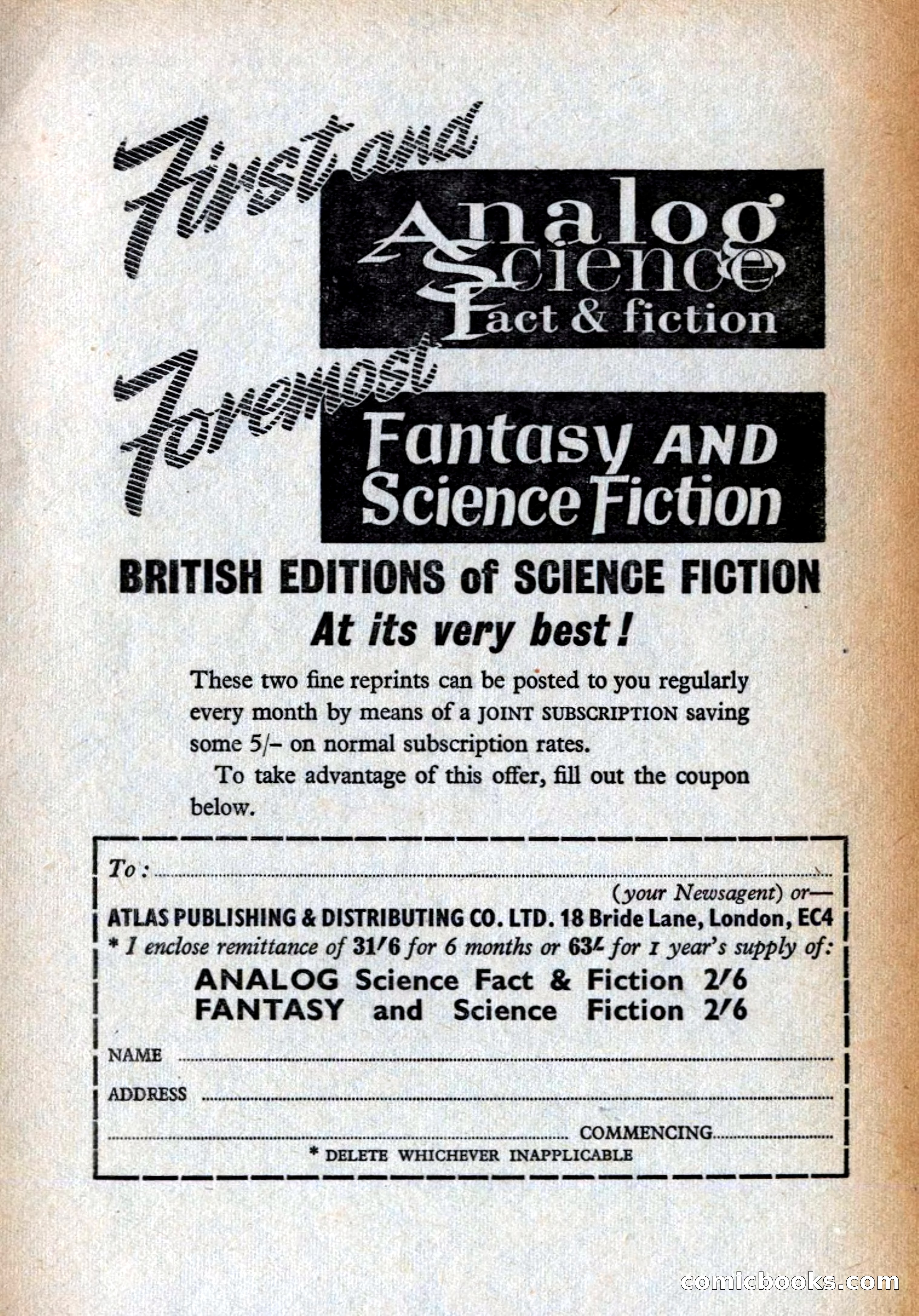 Analog British Edition, Vol. 18 No. 1 — page 128 of 132