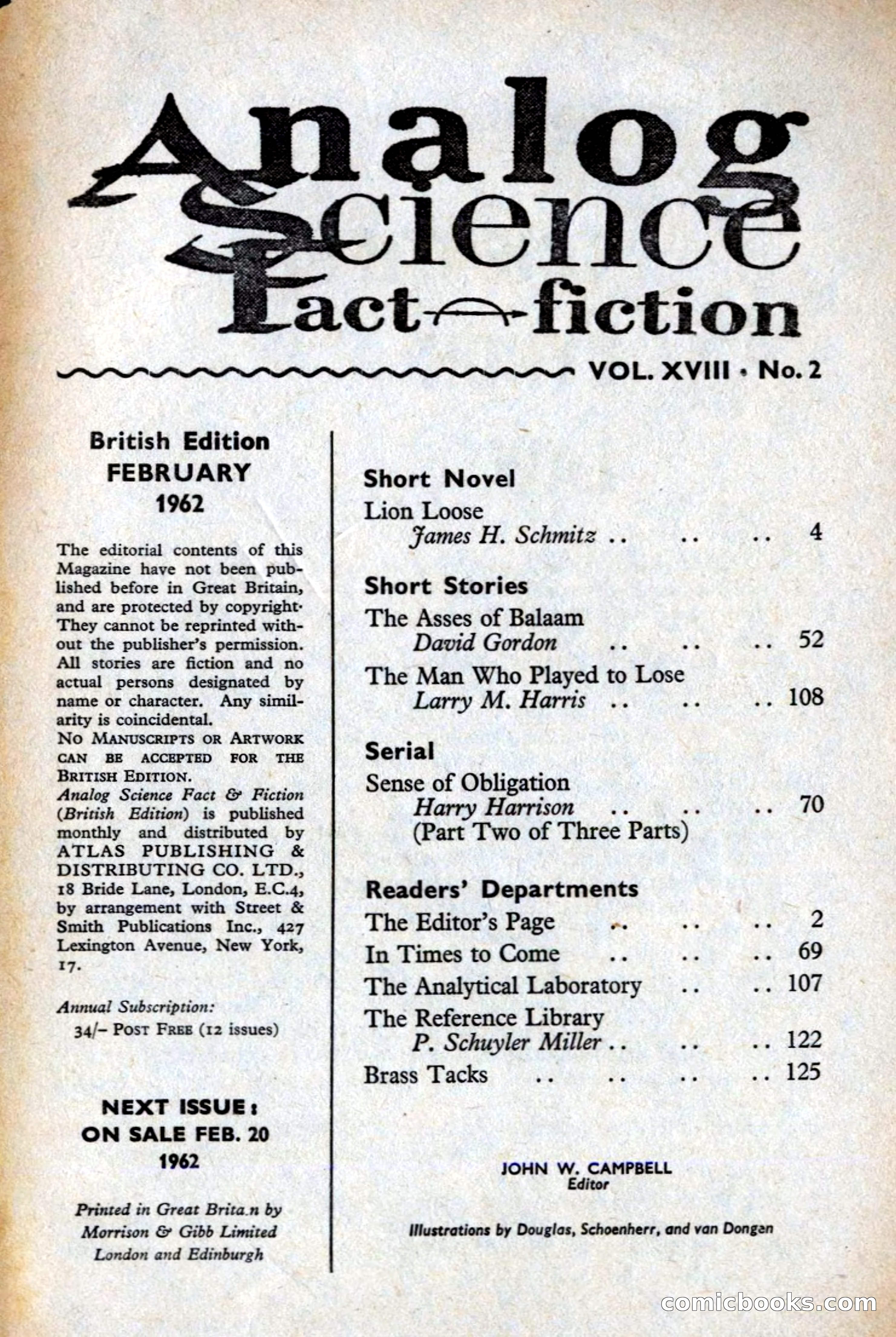 Analog British Edition, Vol. 18 No. 2 — page 3 of 132