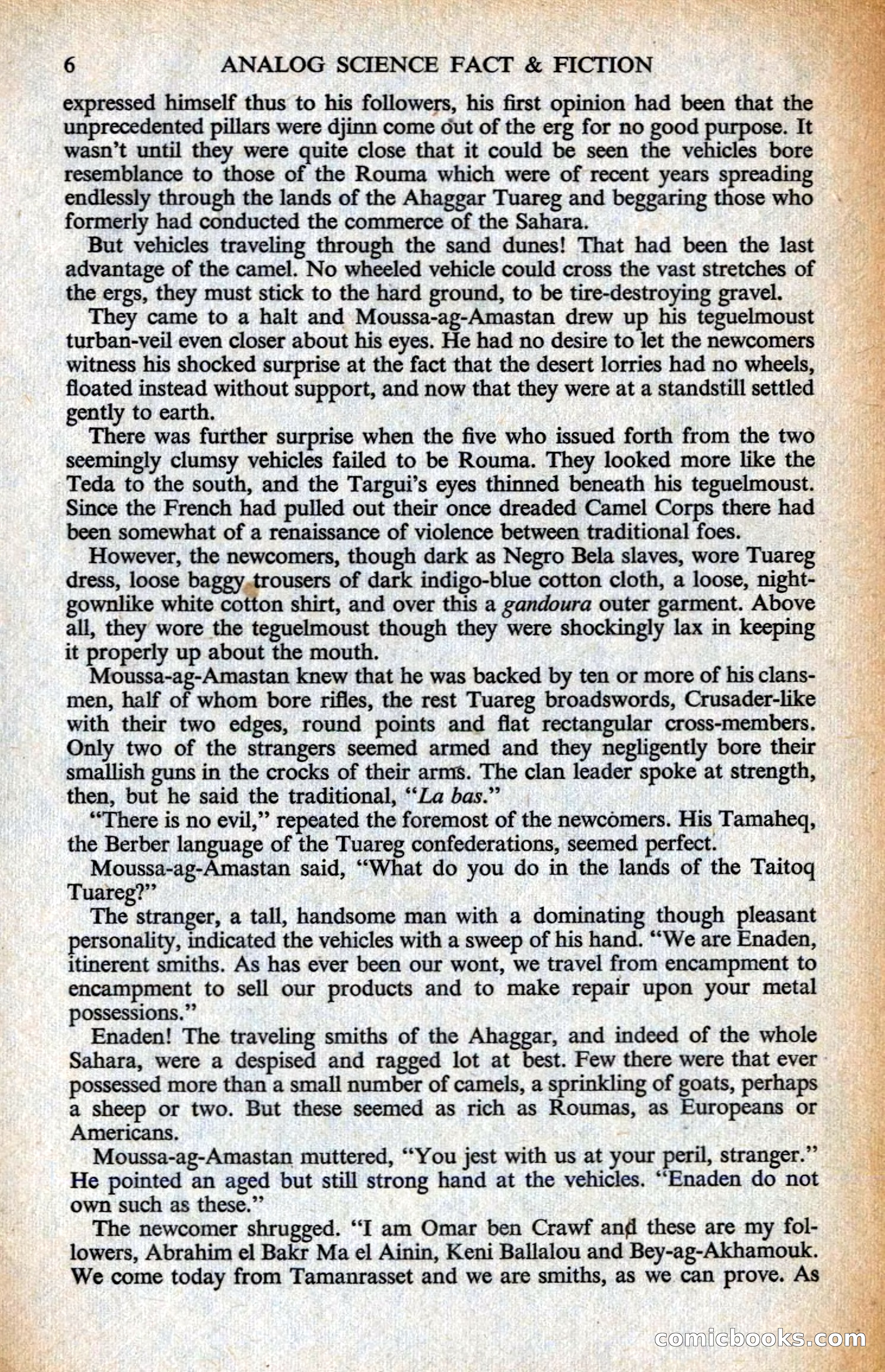 Analog Science Fiction Magazine, British Edition — page 8 of 132
