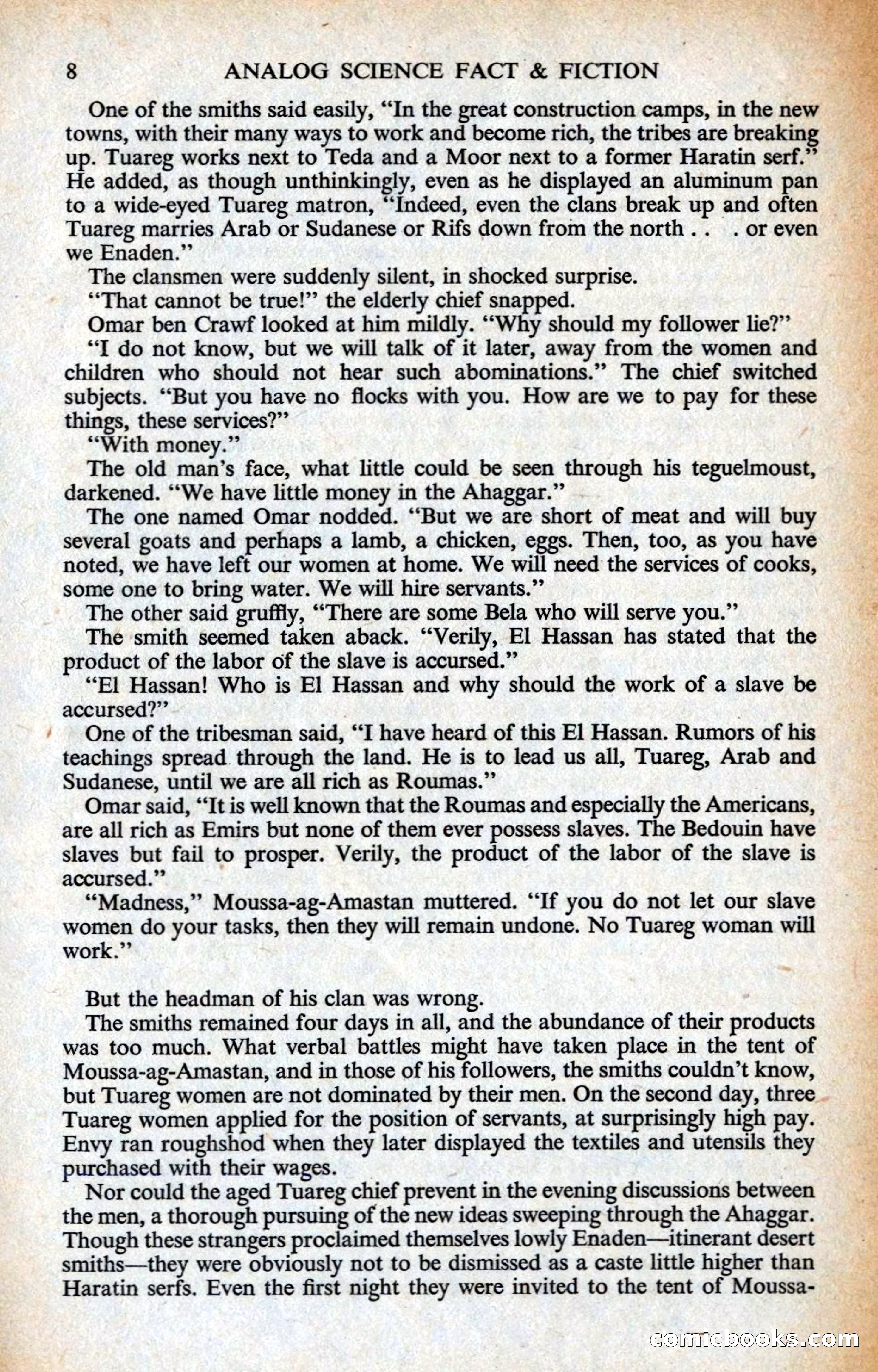 Analog Science Fiction Magazine, British Edition — page 10 of 132