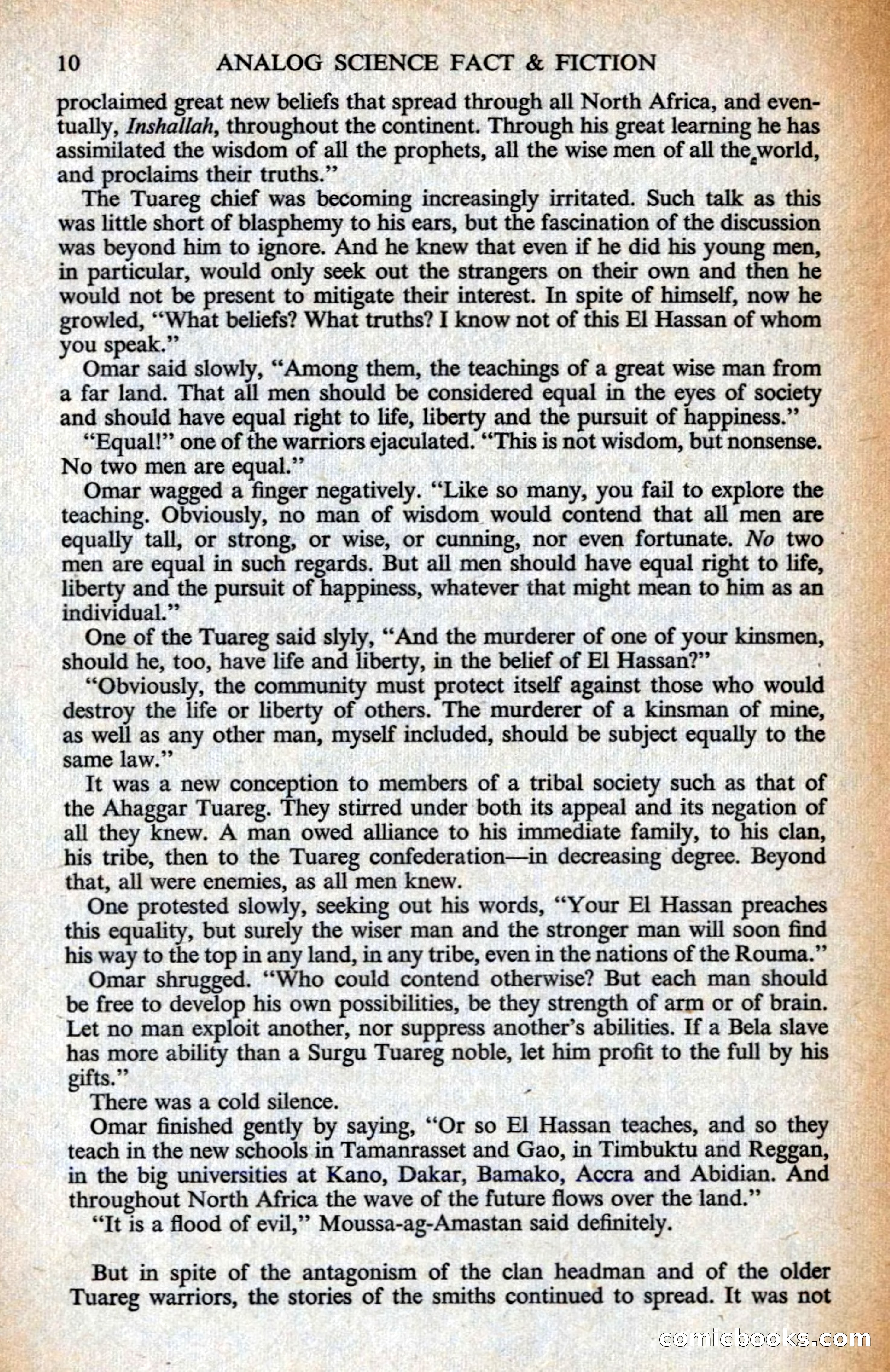 Analog Science Fiction Magazine, British Edition — page 12 of 132