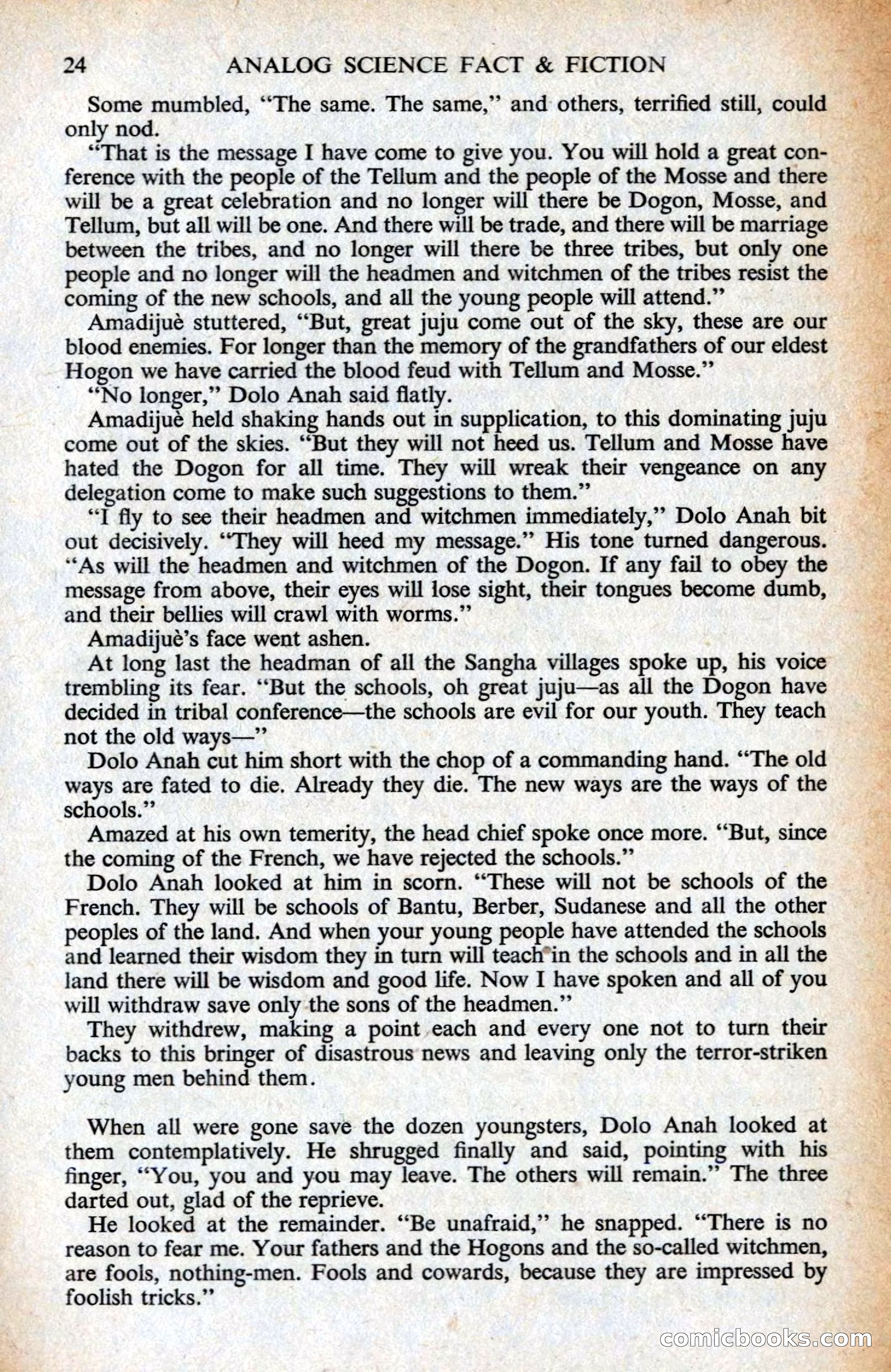 Analog Science Fiction Magazine, British Edition — page 26 of 132