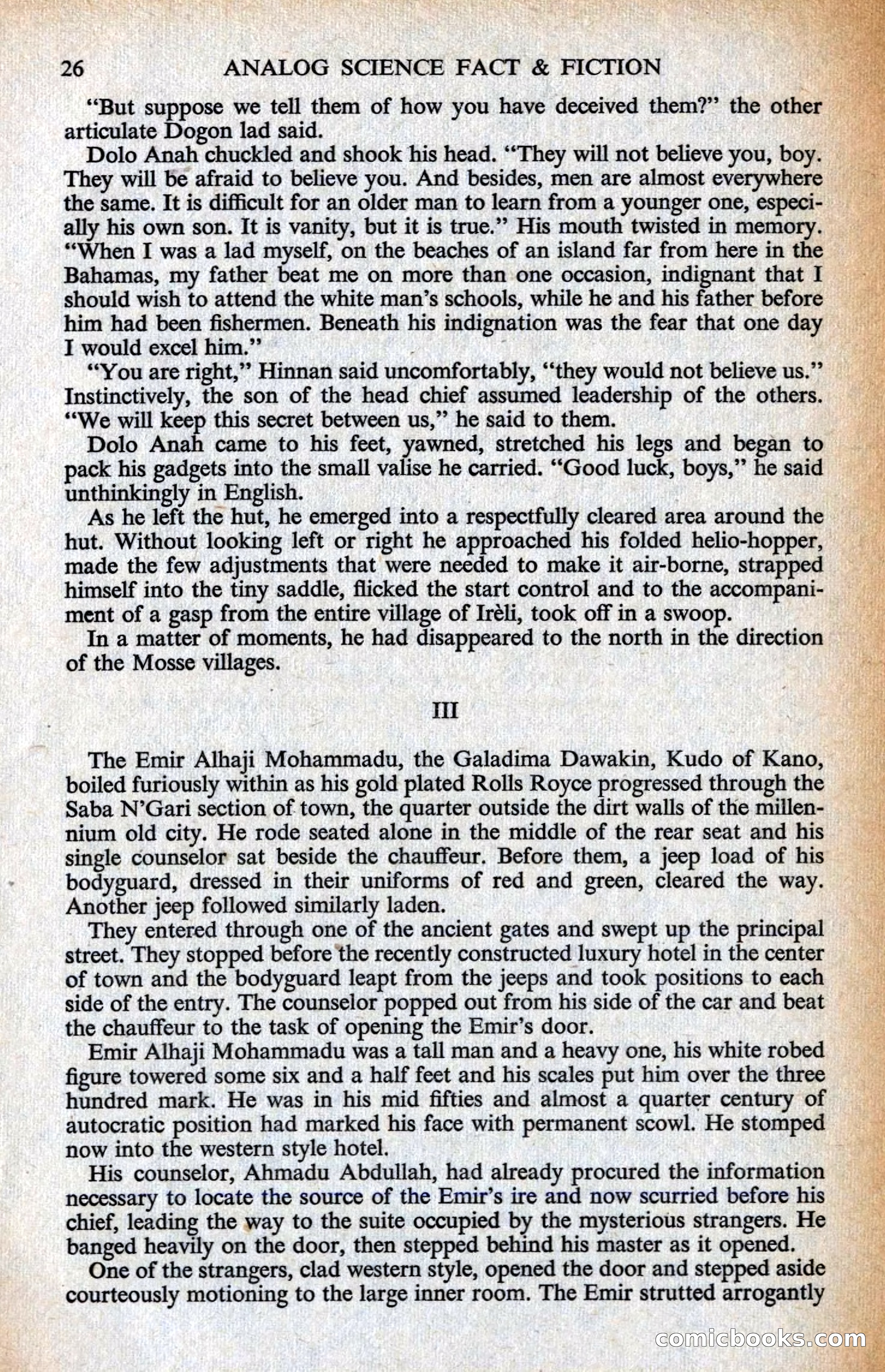 Analog Science Fiction Magazine, British Edition — page 28 of 132
