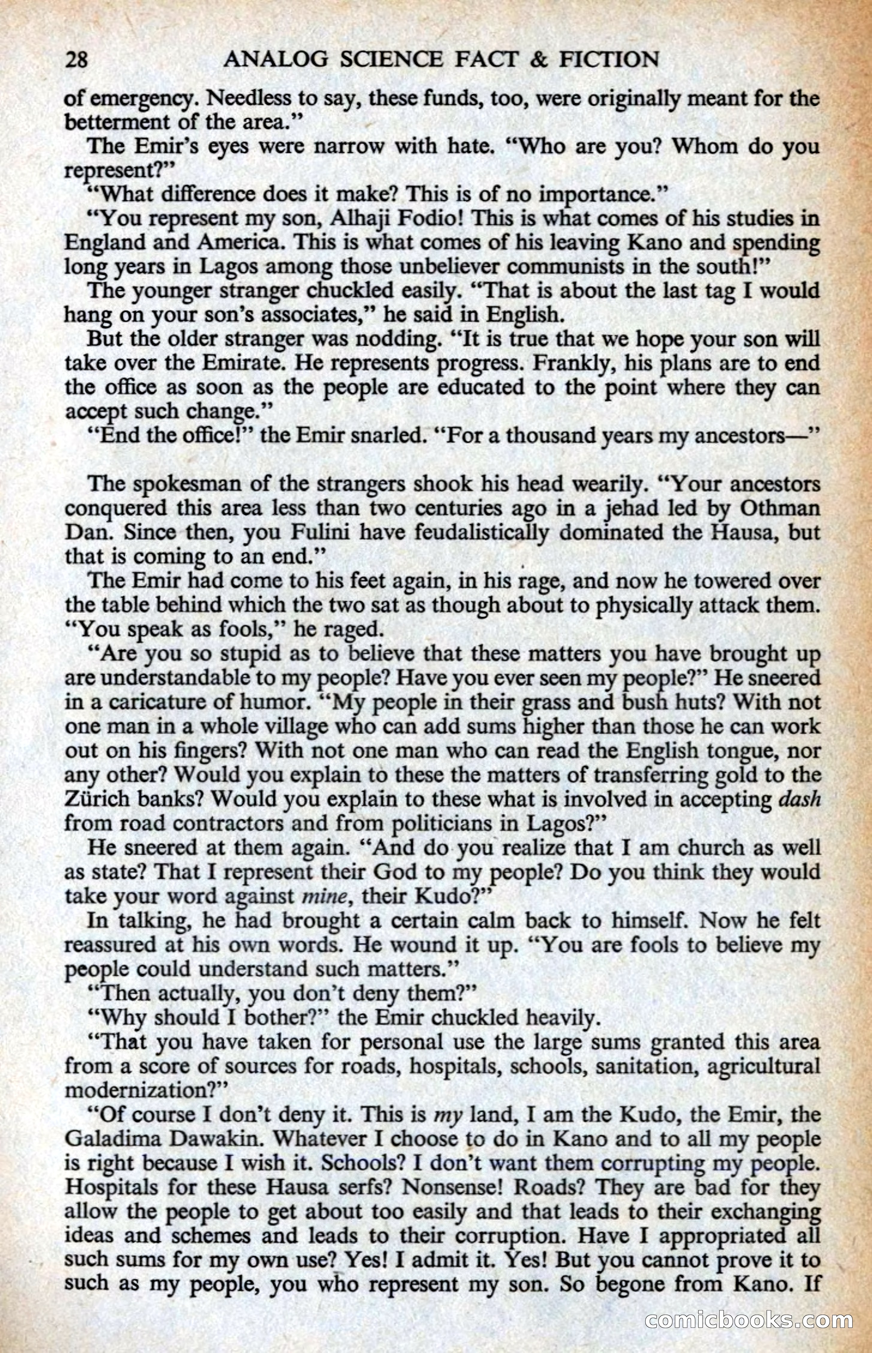 Analog Science Fiction Magazine, British Edition — page 30 of 132