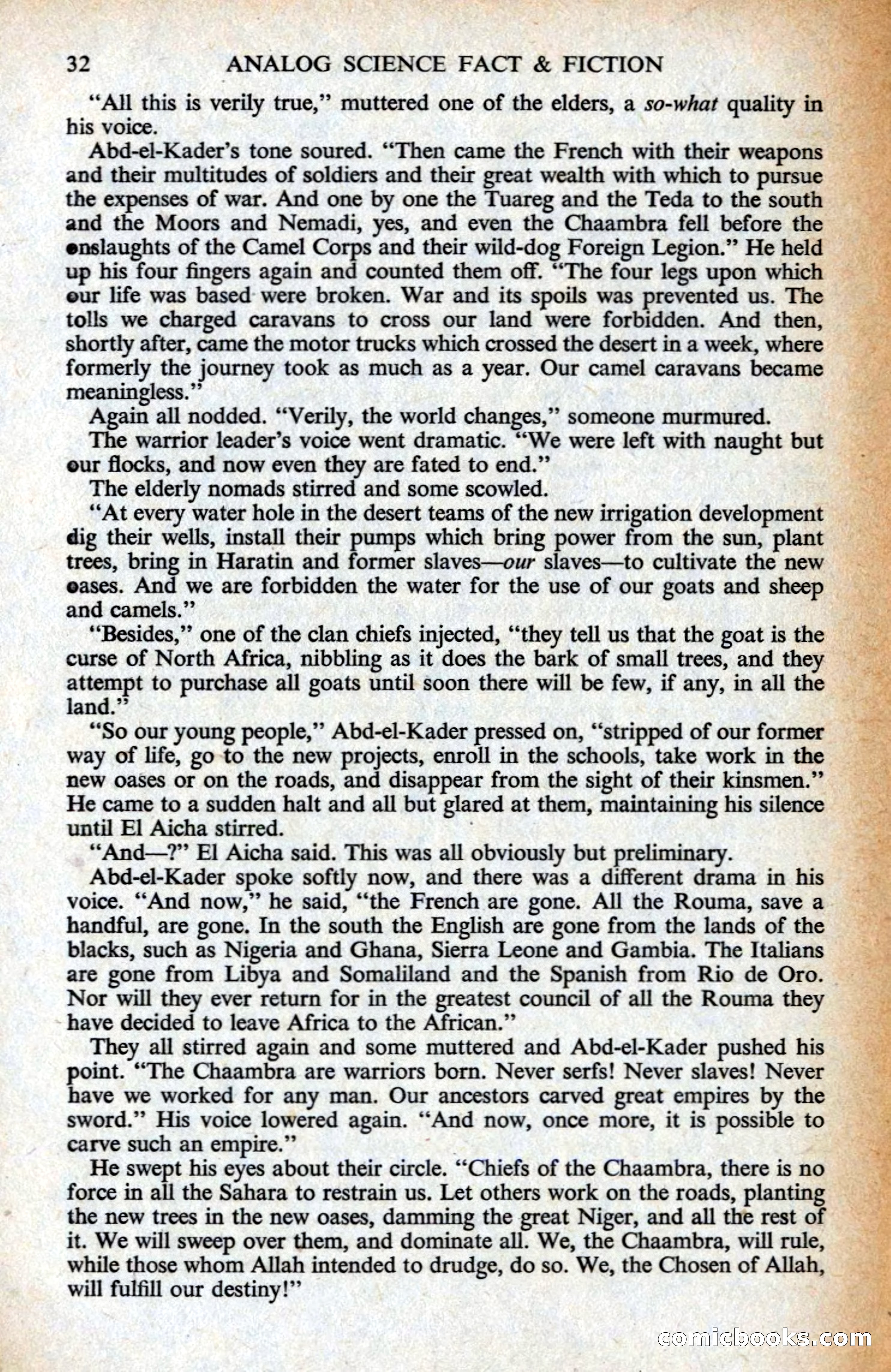 Analog Science Fiction Magazine, British Edition — page 34 of 132
