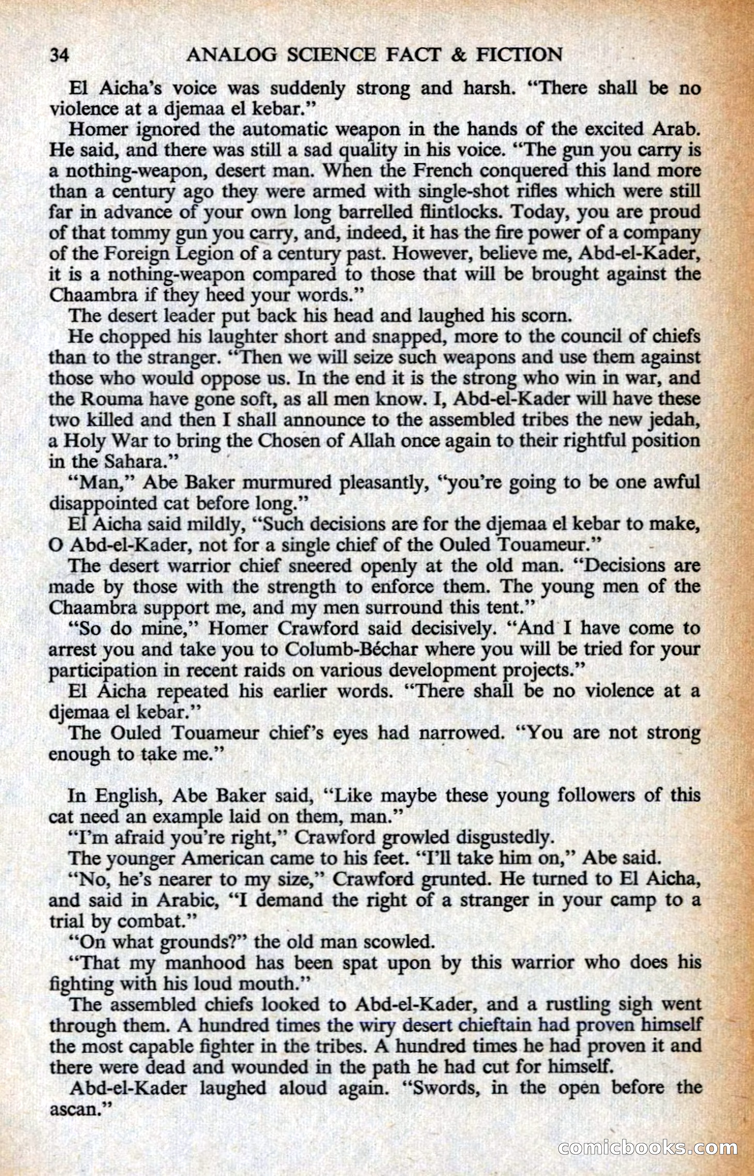 Analog Science Fiction Magazine, British Edition — page 36 of 132