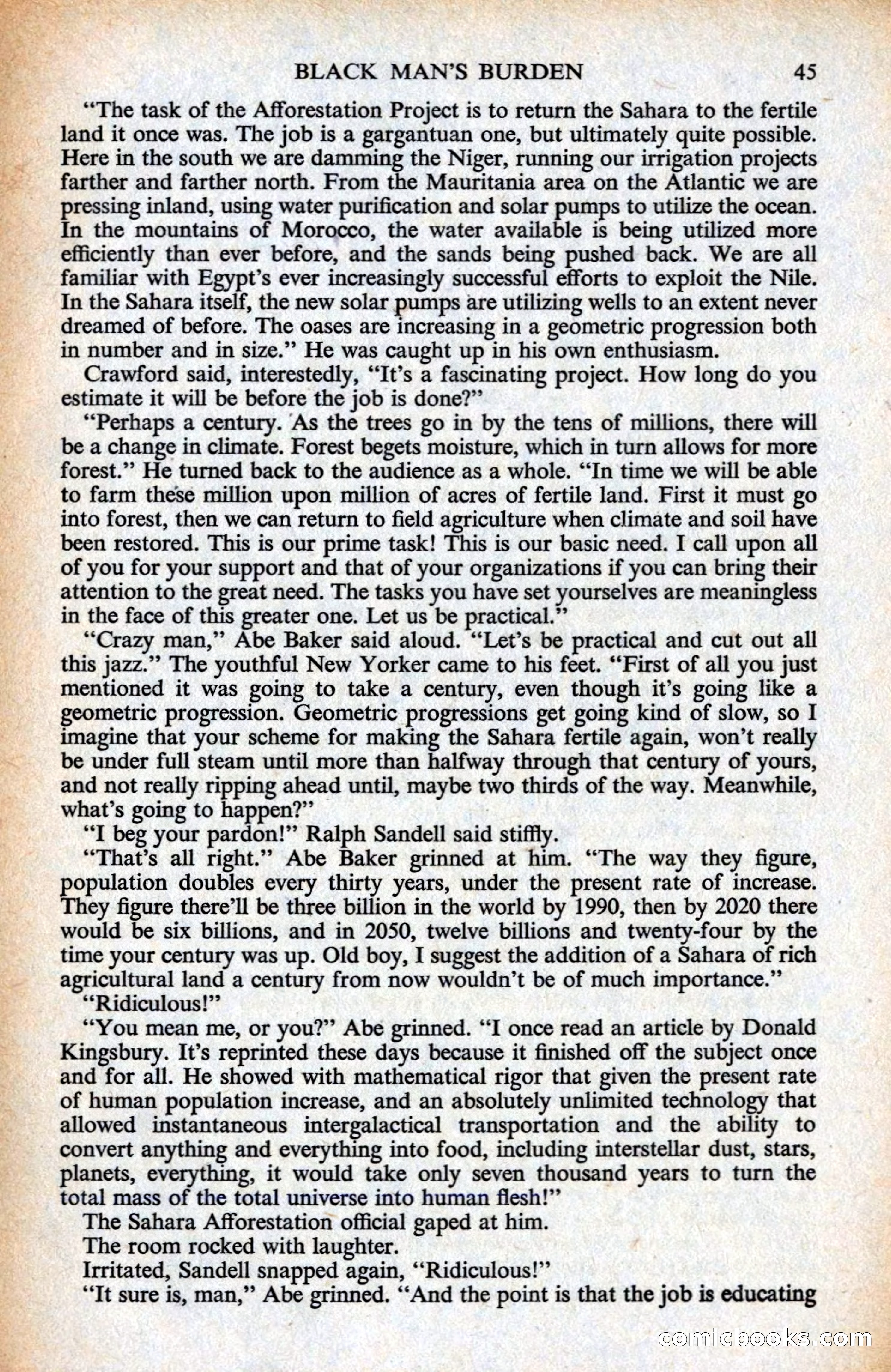 Analog Science Fiction Magazine, British Edition — page 47 of 132