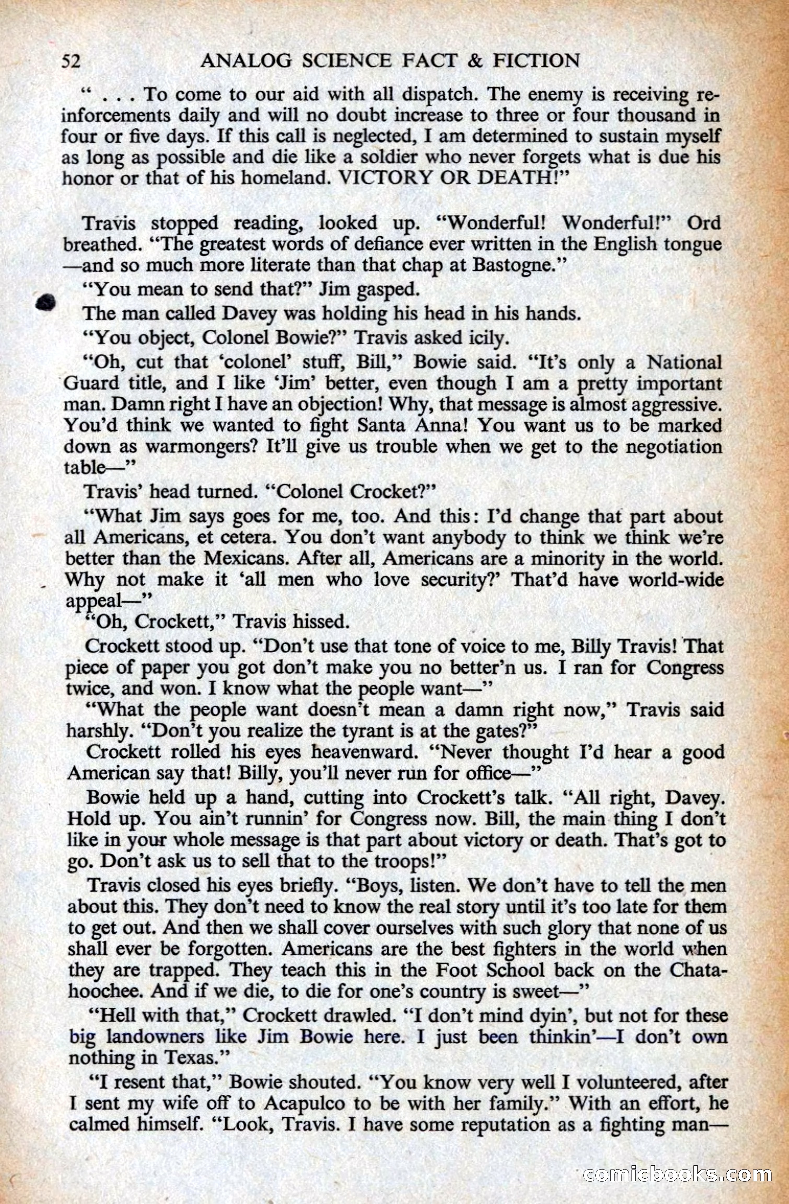 Analog Science Fiction Magazine, British Edition — page 54 of 132