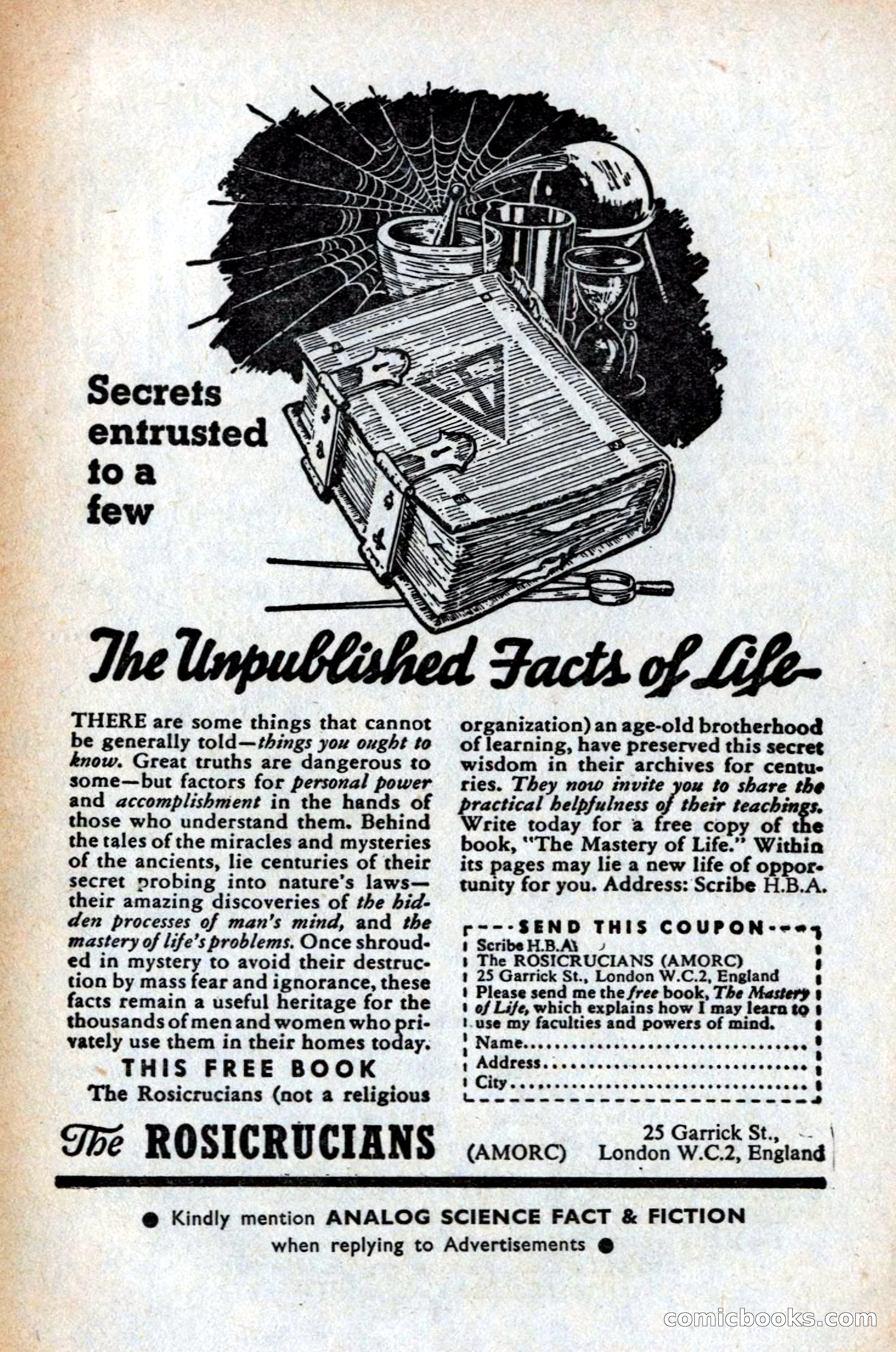 Analog Science Fiction Magazine, British Edition — page 59 of 132