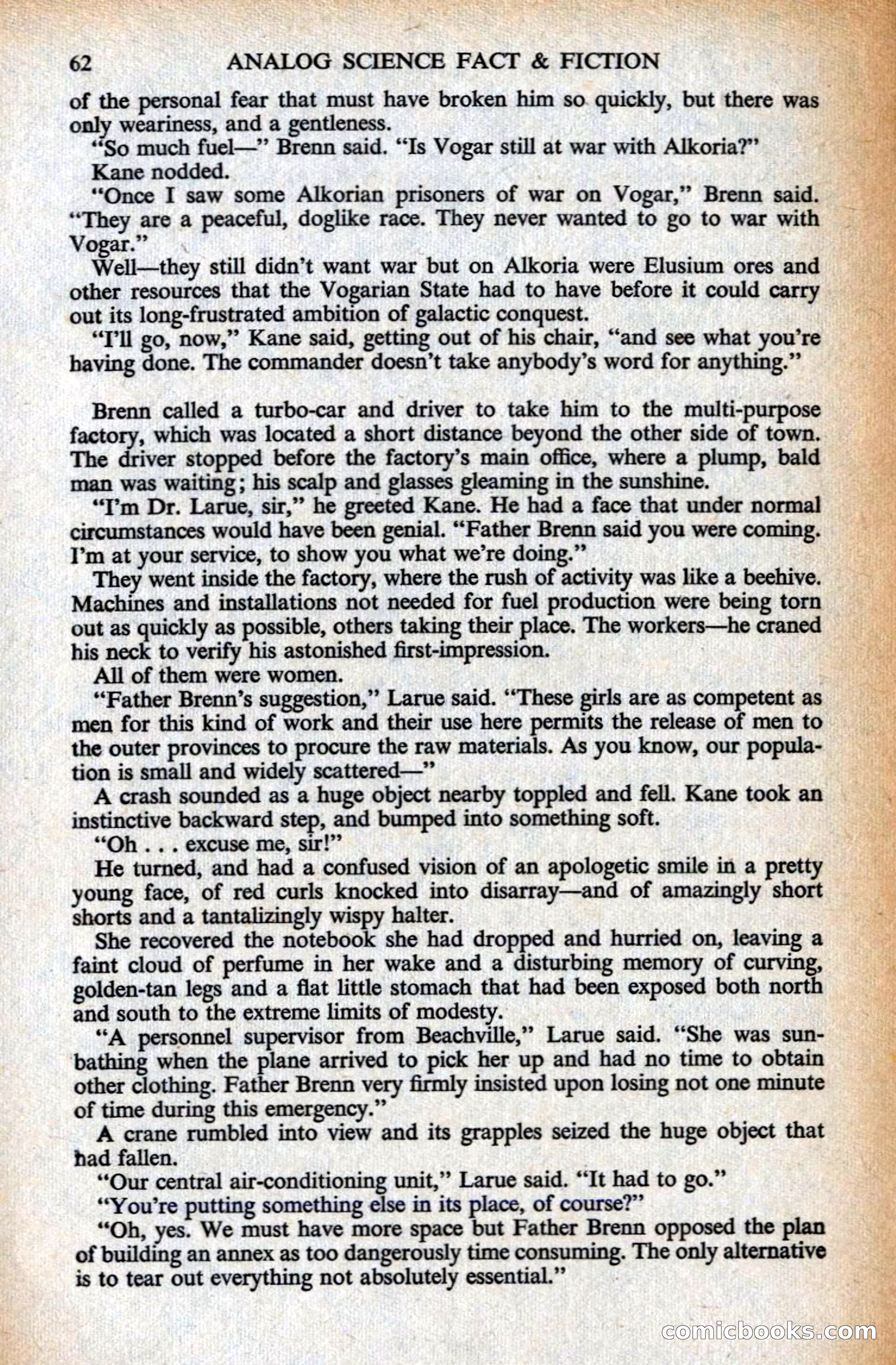 Analog Science Fiction Magazine, British Edition — page 64 of 132