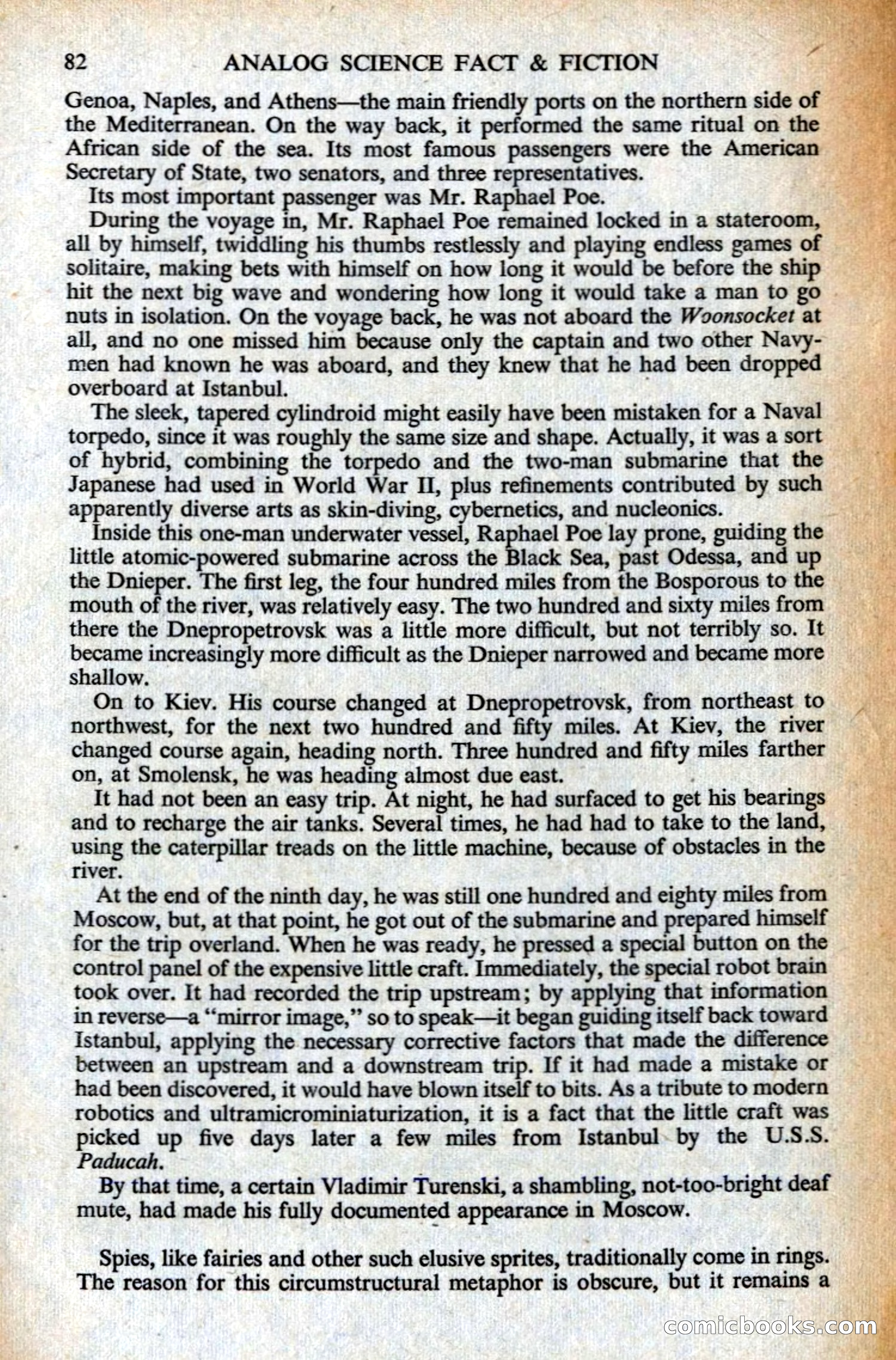 Analog Science Fiction Magazine, British Edition — page 84 of 132