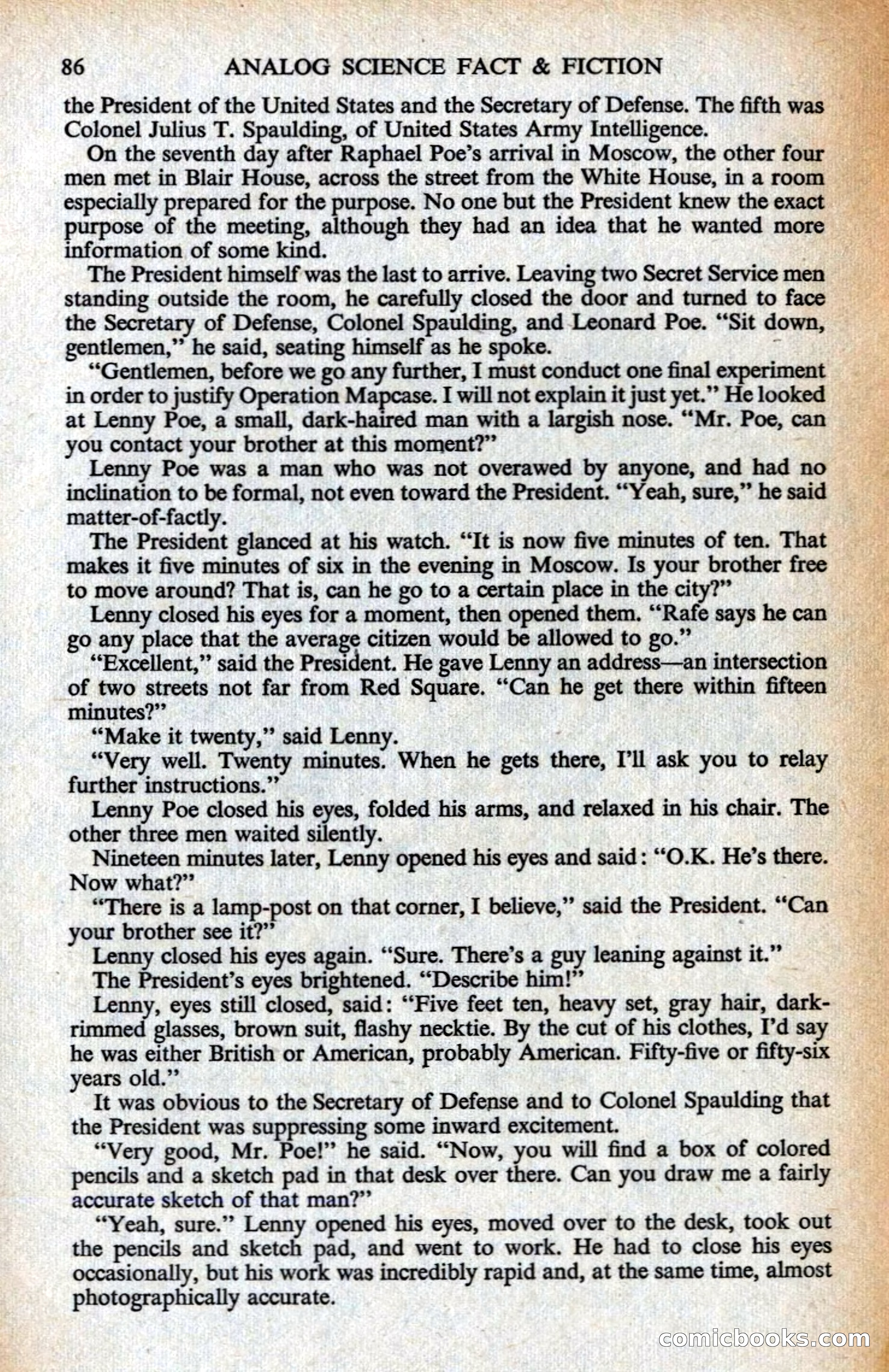 Analog Science Fiction Magazine, British Edition — page 88 of 132